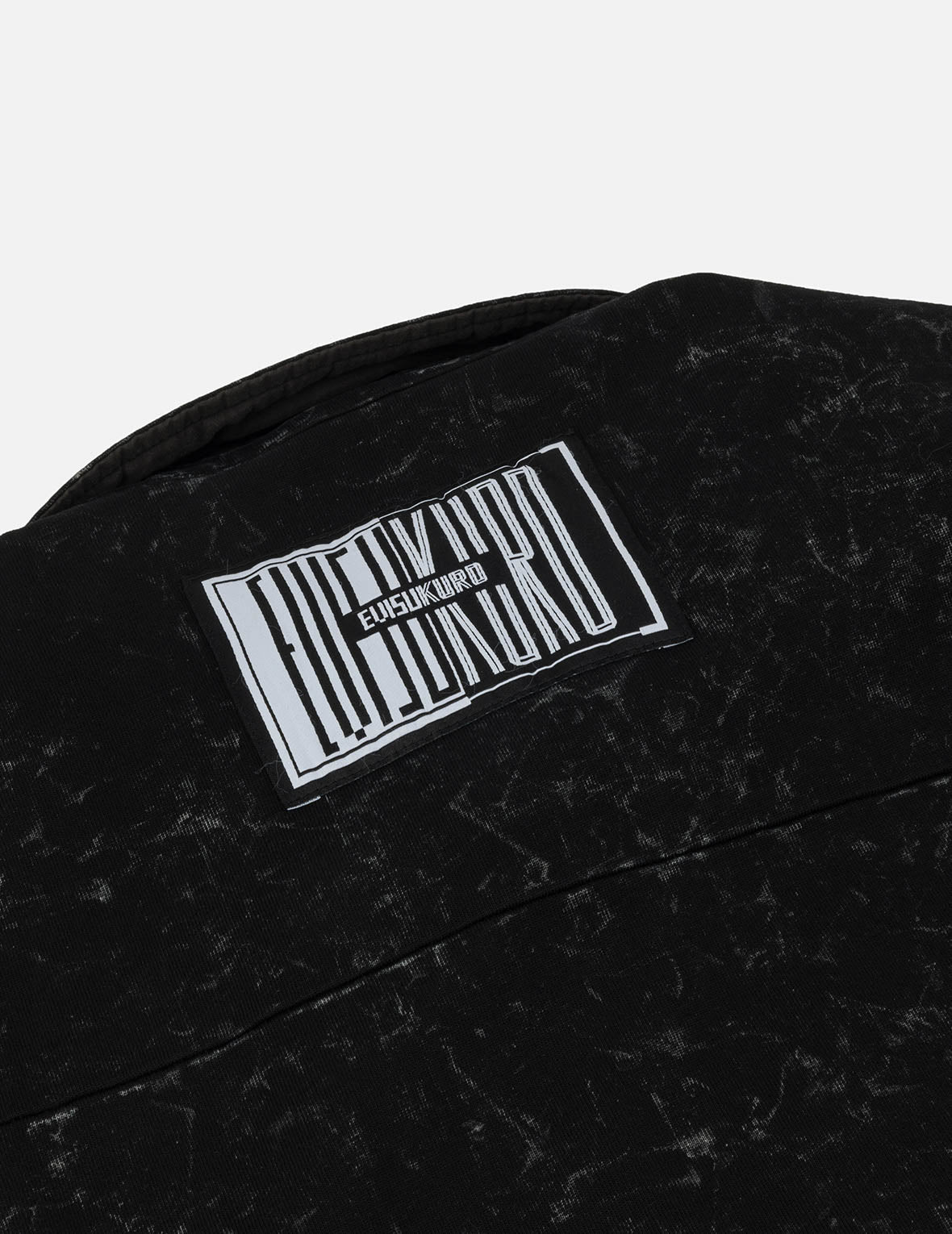 Reversible Washed Logo Embroidery and Embossing Relax Fit Jersey Shirt