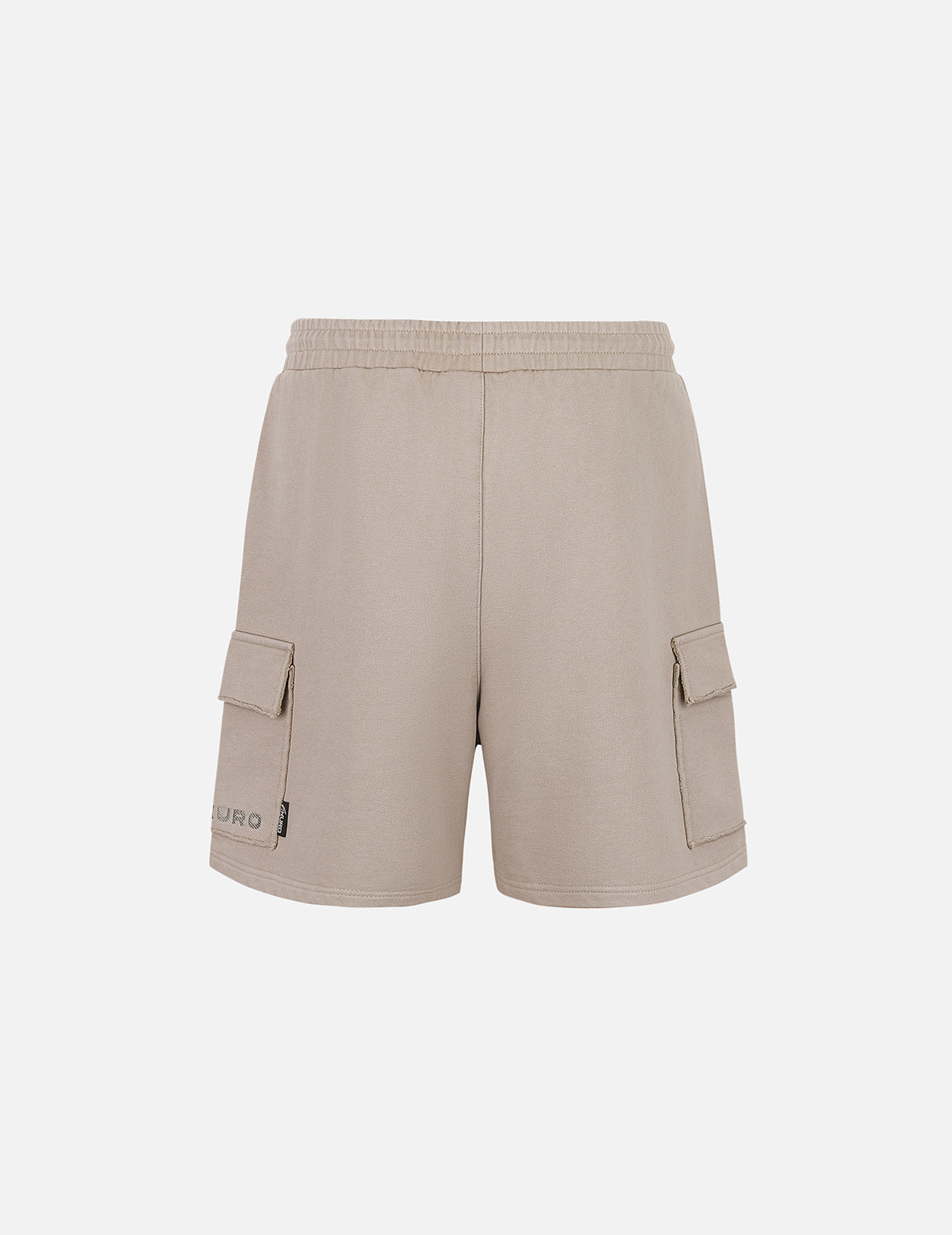 Seagull and Logo Embroidery Relax Fit Sun-Dried Finish Sweatshorts