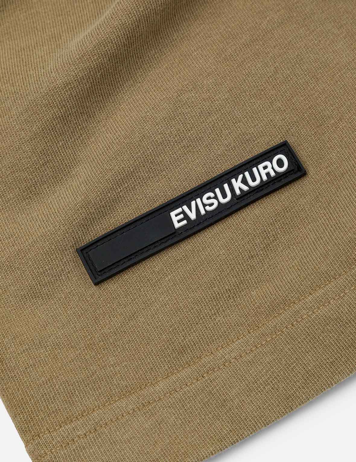 海鷗和商標刺繡超寬版水洗T恤