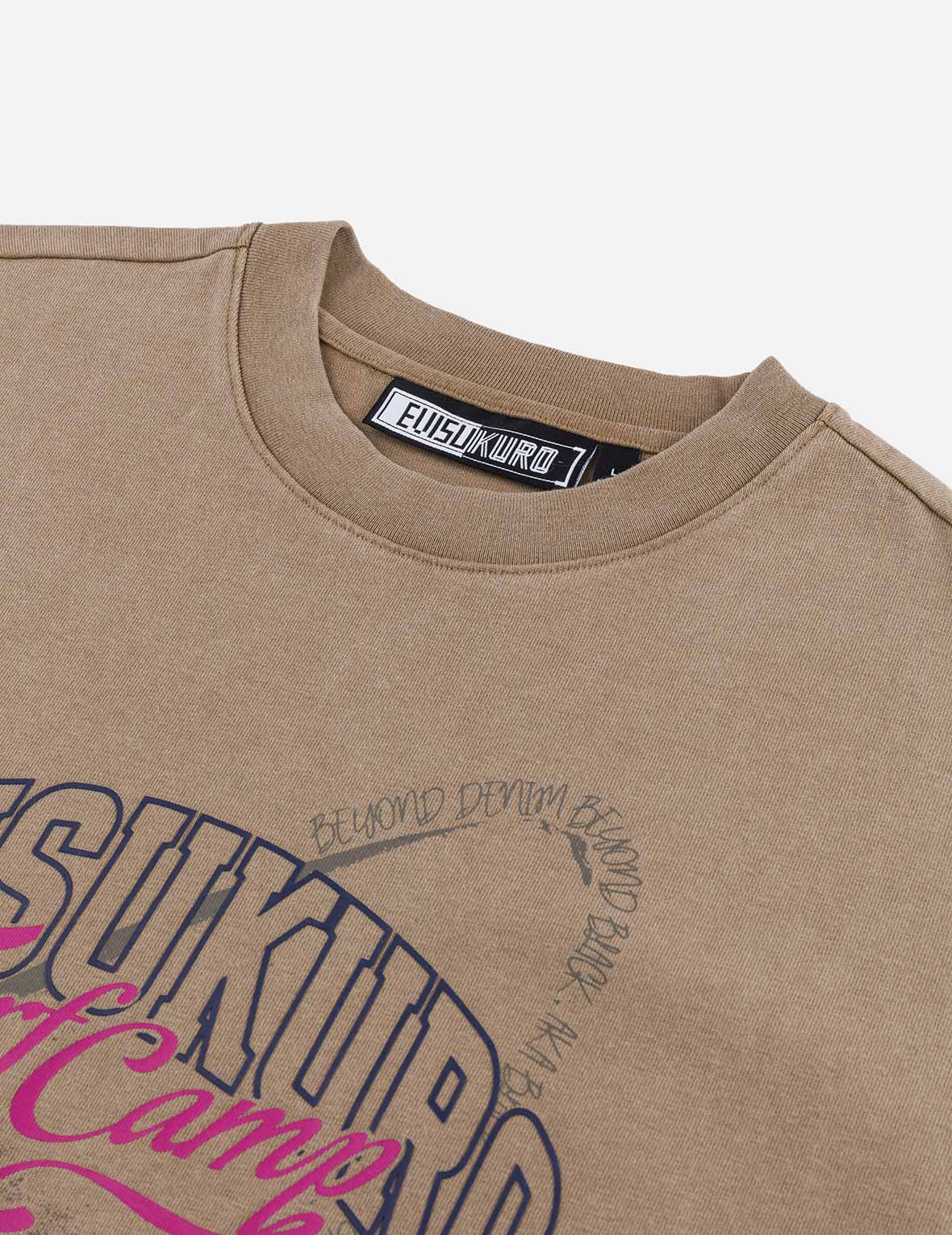 Surf Camp Print Relax Fit T-shirt