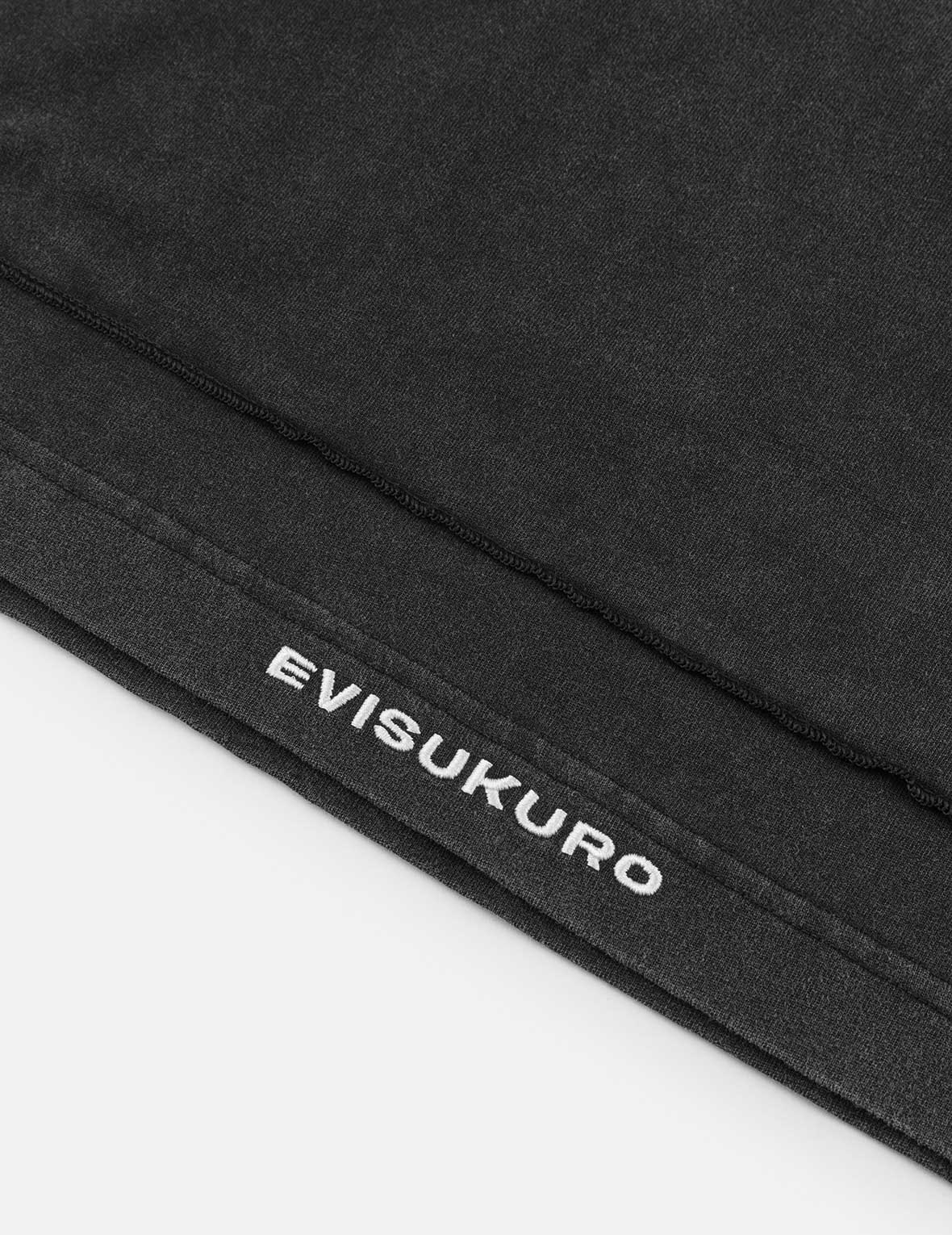 Logo and Seagull Embroidery Oversized T-shirt