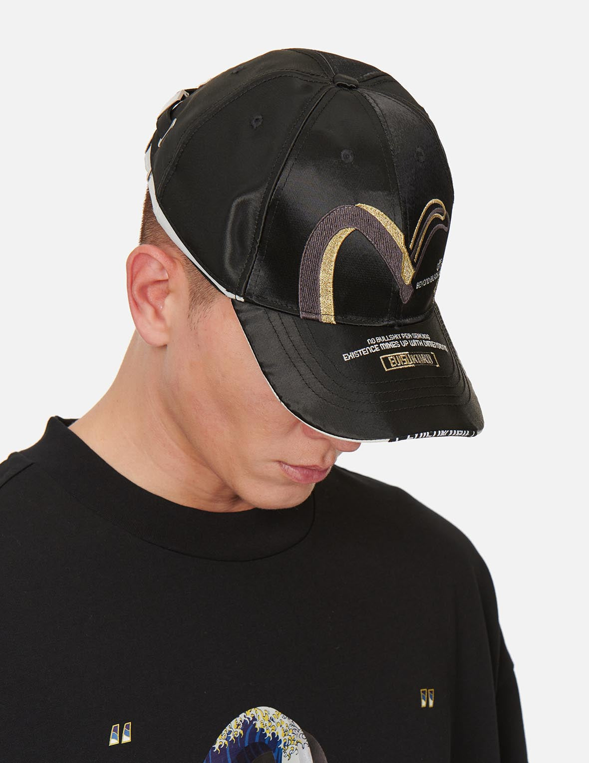 雙層拼接鴨舌帽