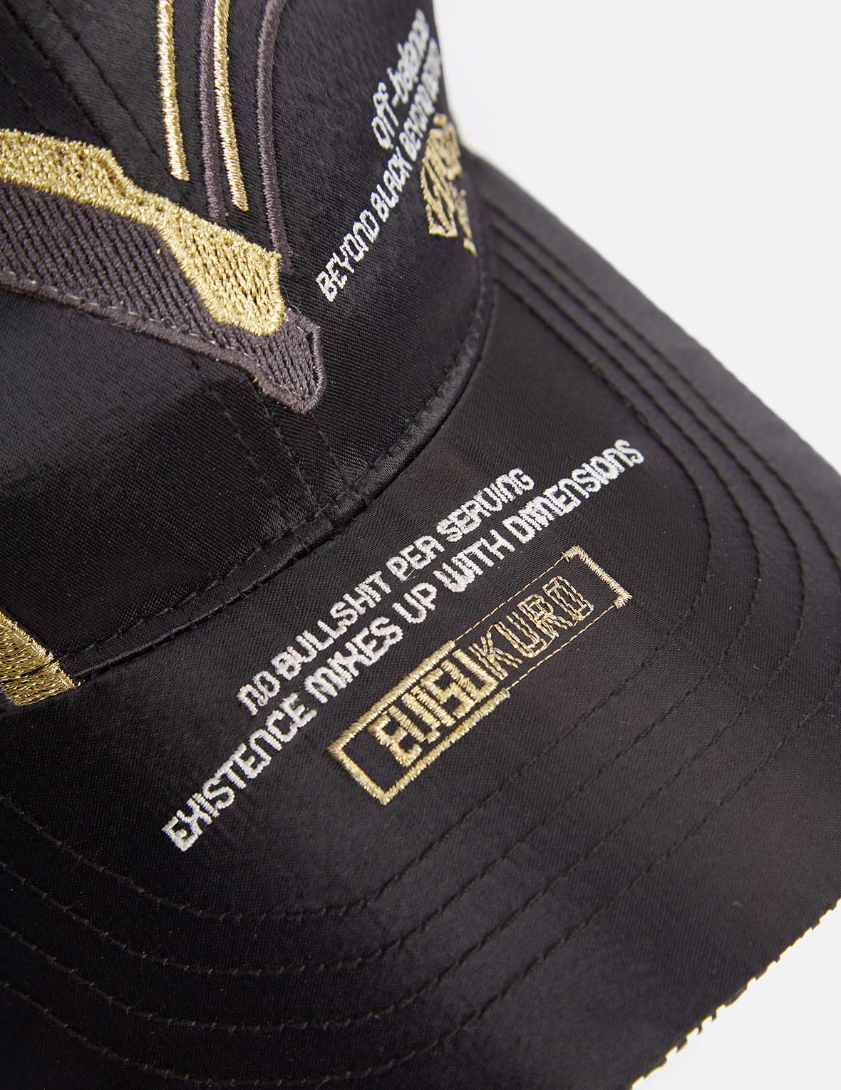 雙層拼接鴨舌帽