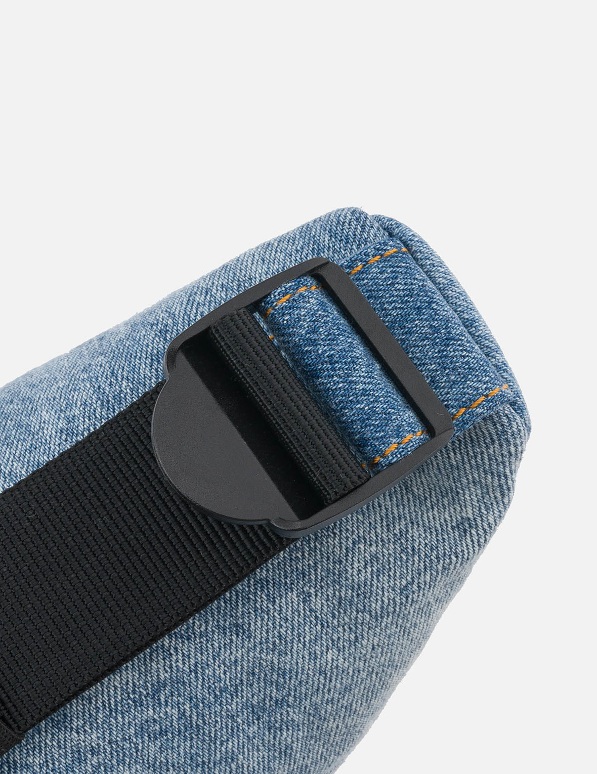 海鷗刺繡牛仔斜背包