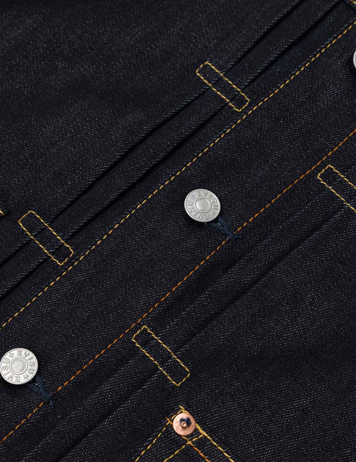 Ecru Seagull Print Relax Fit Denim Jacket