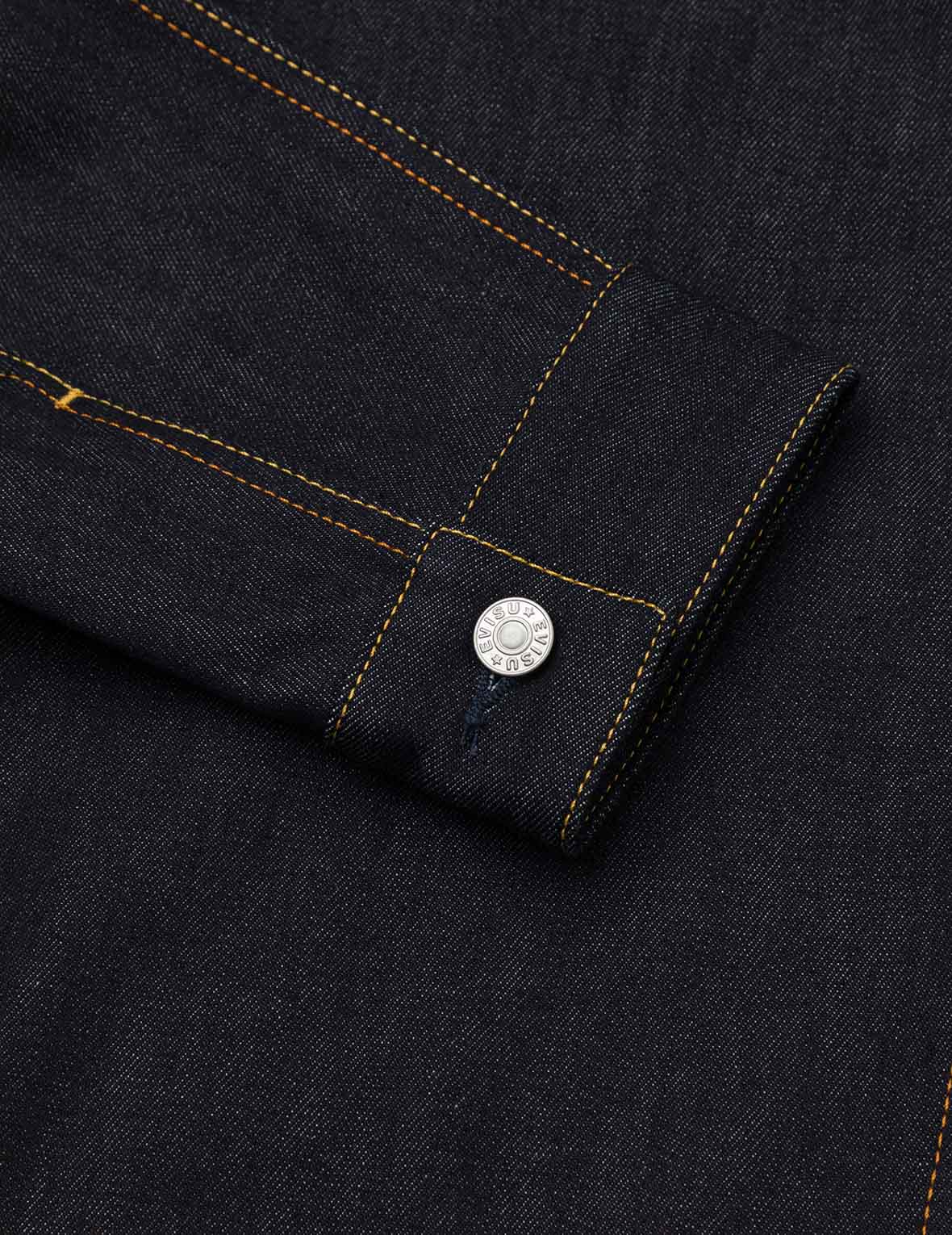 Ecru Seagull Print Relax Fit Denim Jacket