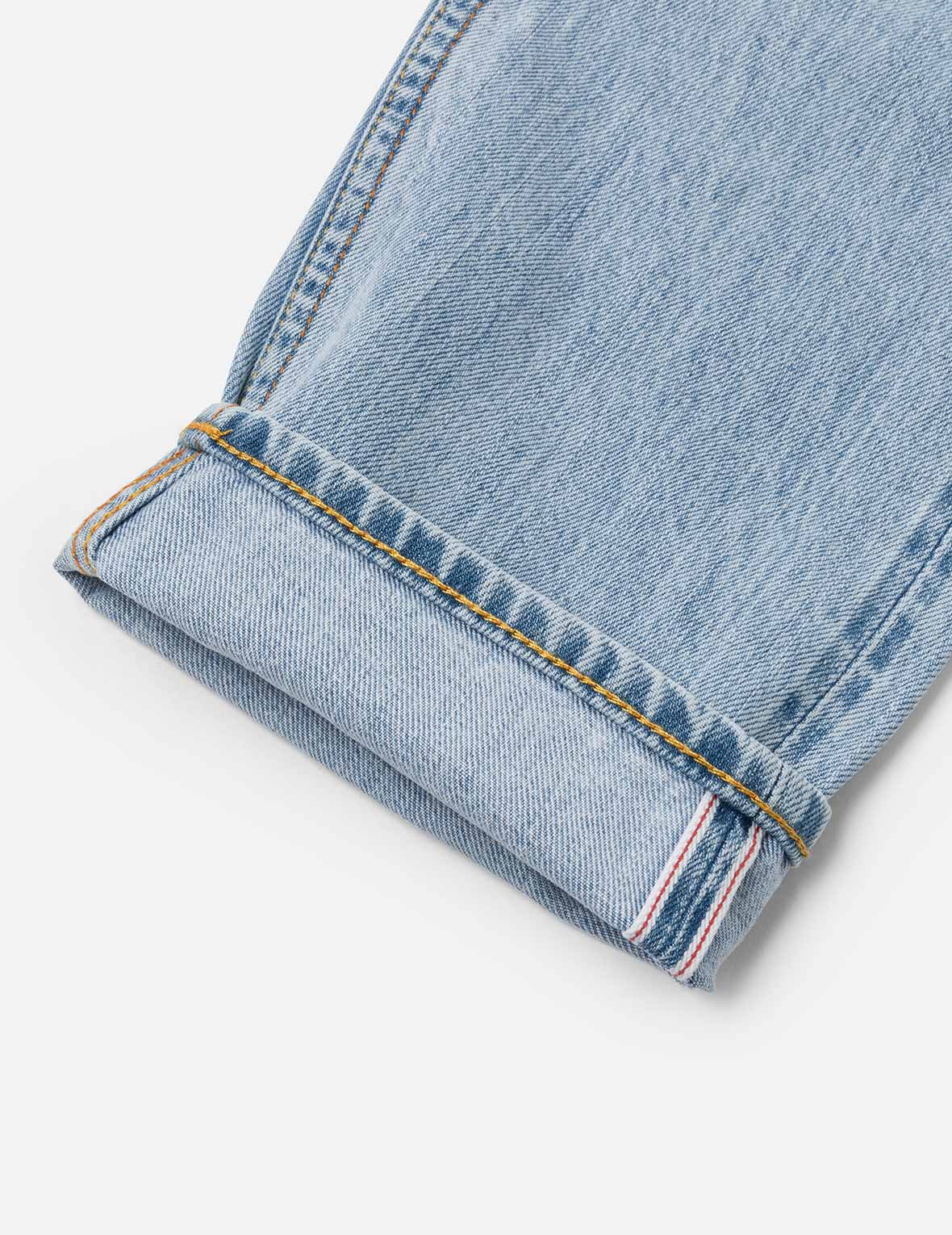 Graffiti-Style Daicock Print Taper Fit Jeans #2017