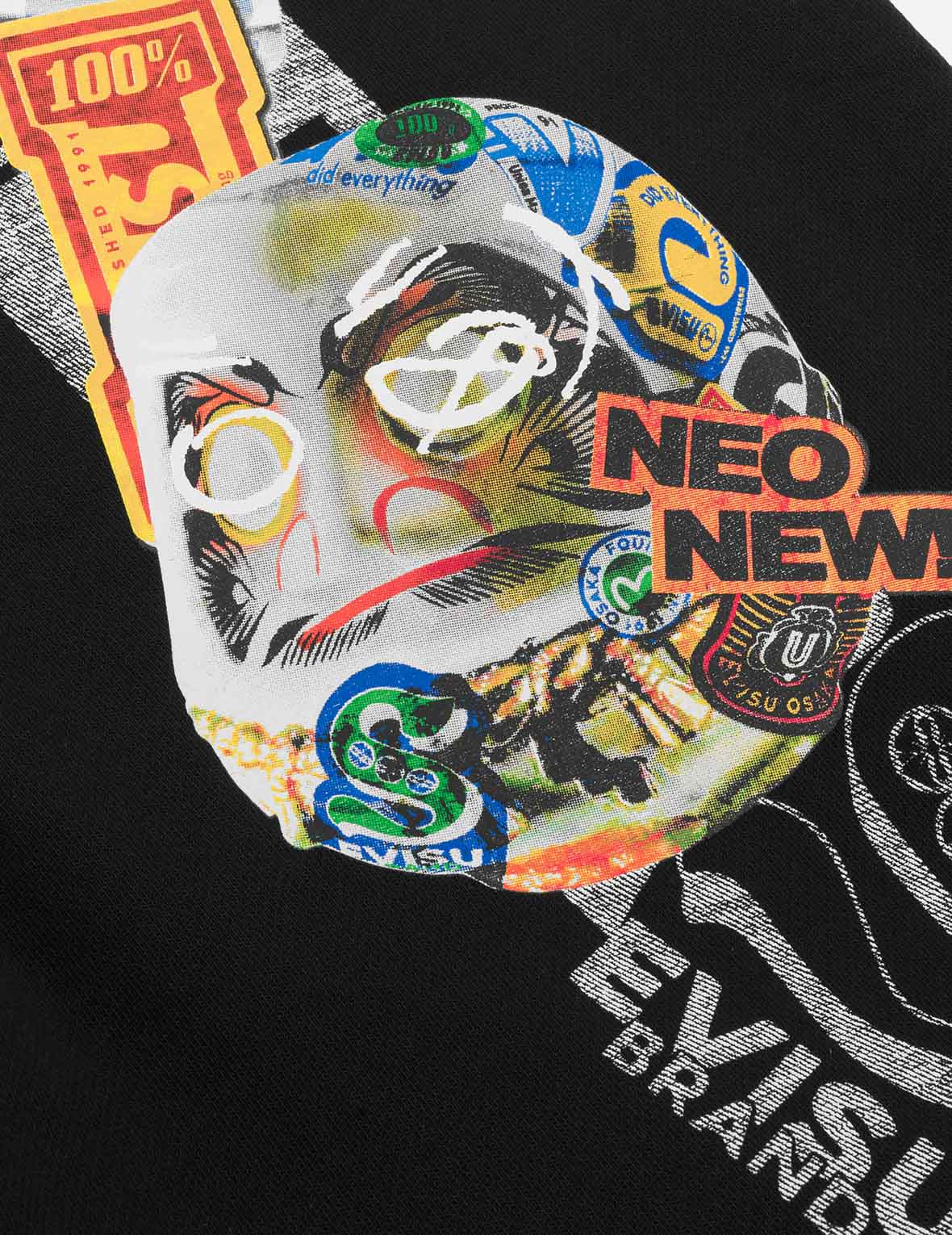 佛頭塗鴉大M印花常規版型運動褲