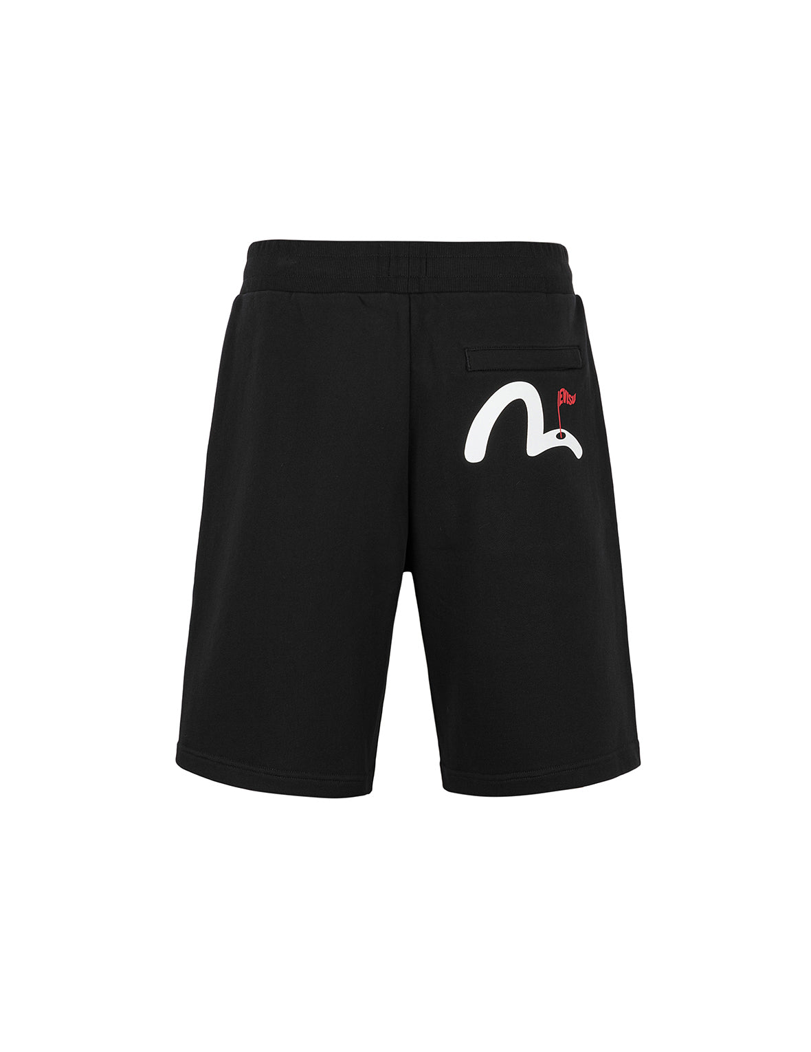 Seagull and EVISU Flag Print Regular Fit Sweatshorts