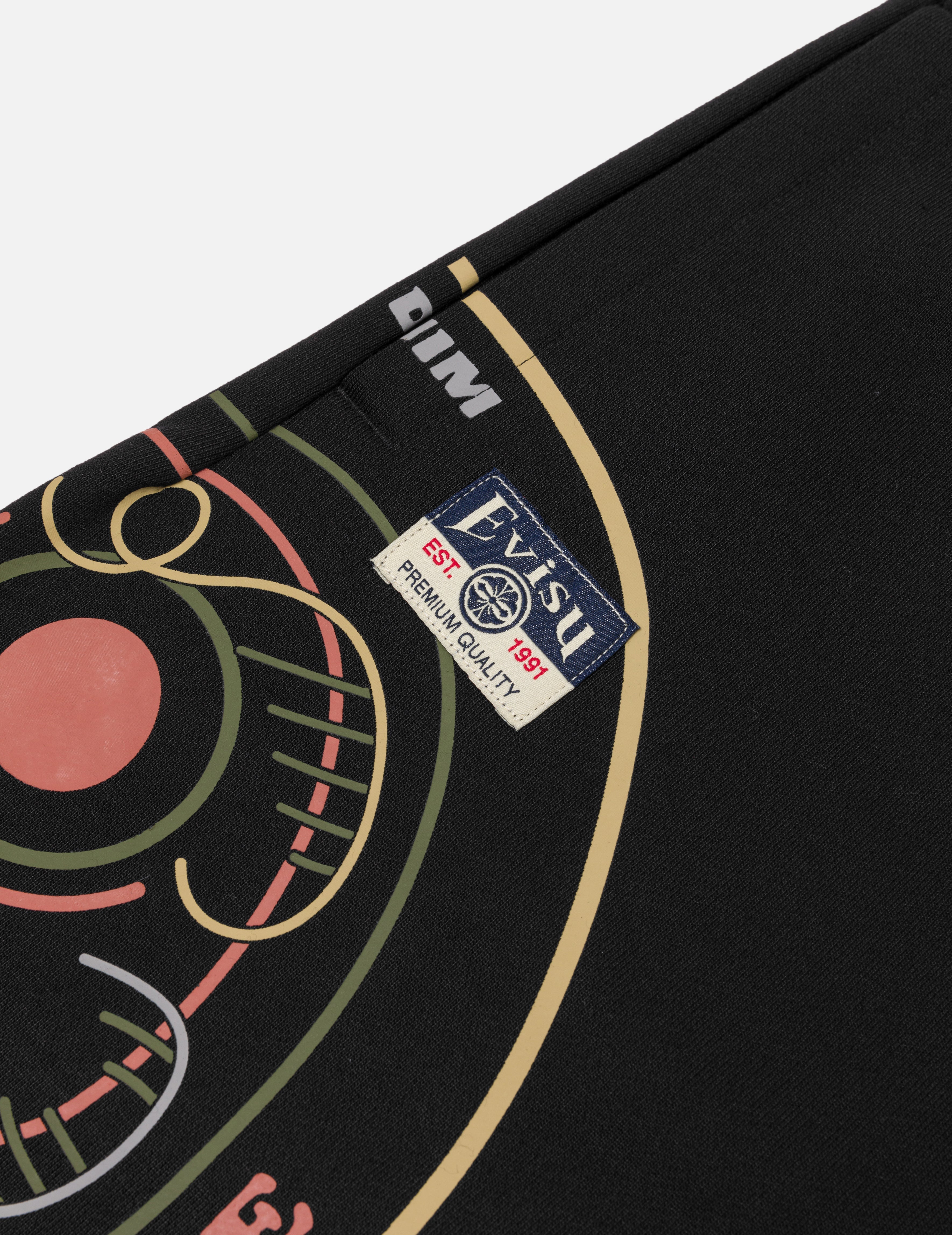 達摩印花常規版型運動短褲