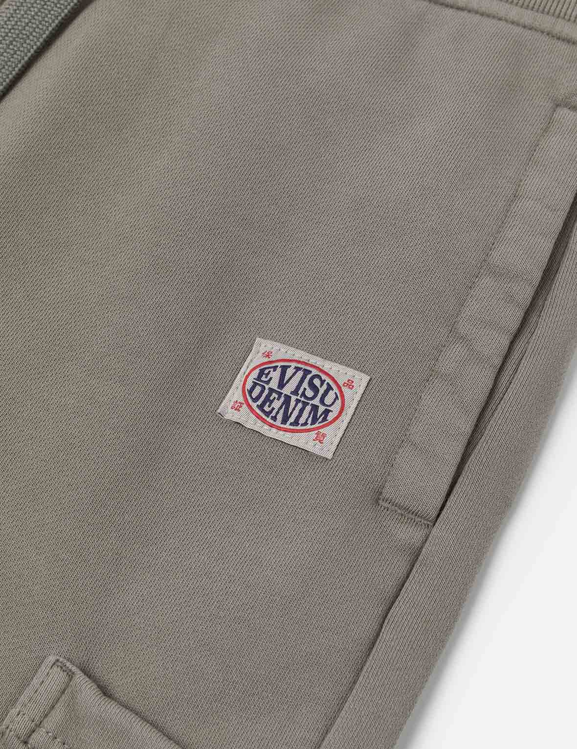 佛頭印花寬版休閒運動短褲