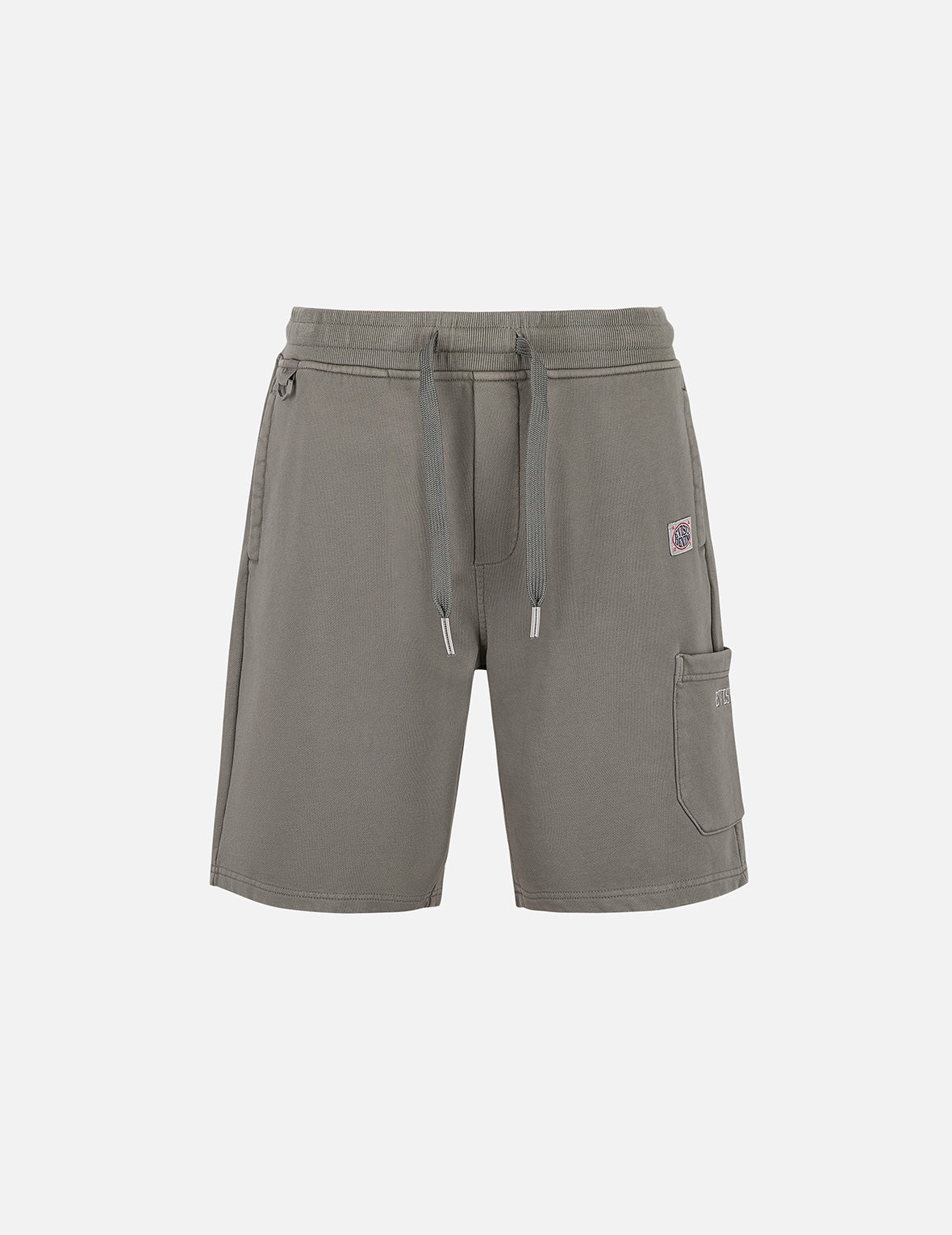 佛頭印花寬版休閒運動短褲