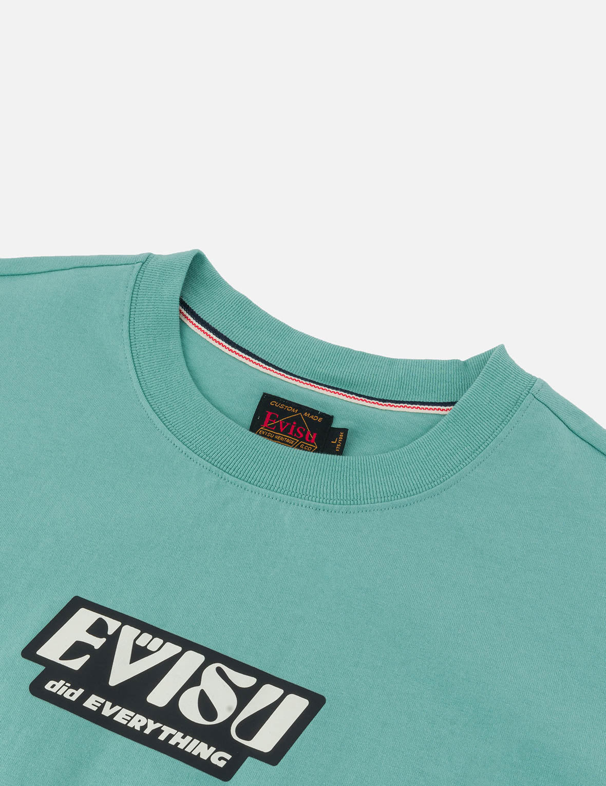 口號與圖騰大M印花寬版休閒T恤