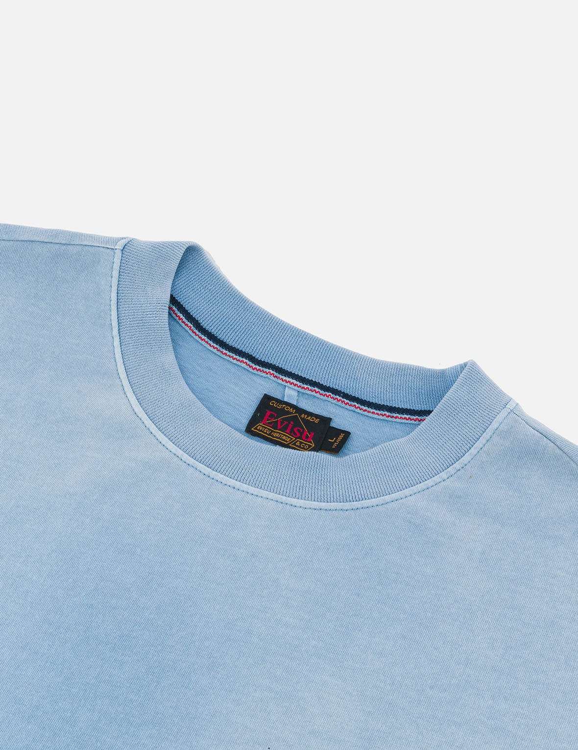 洗水假兩件超寬版T恤