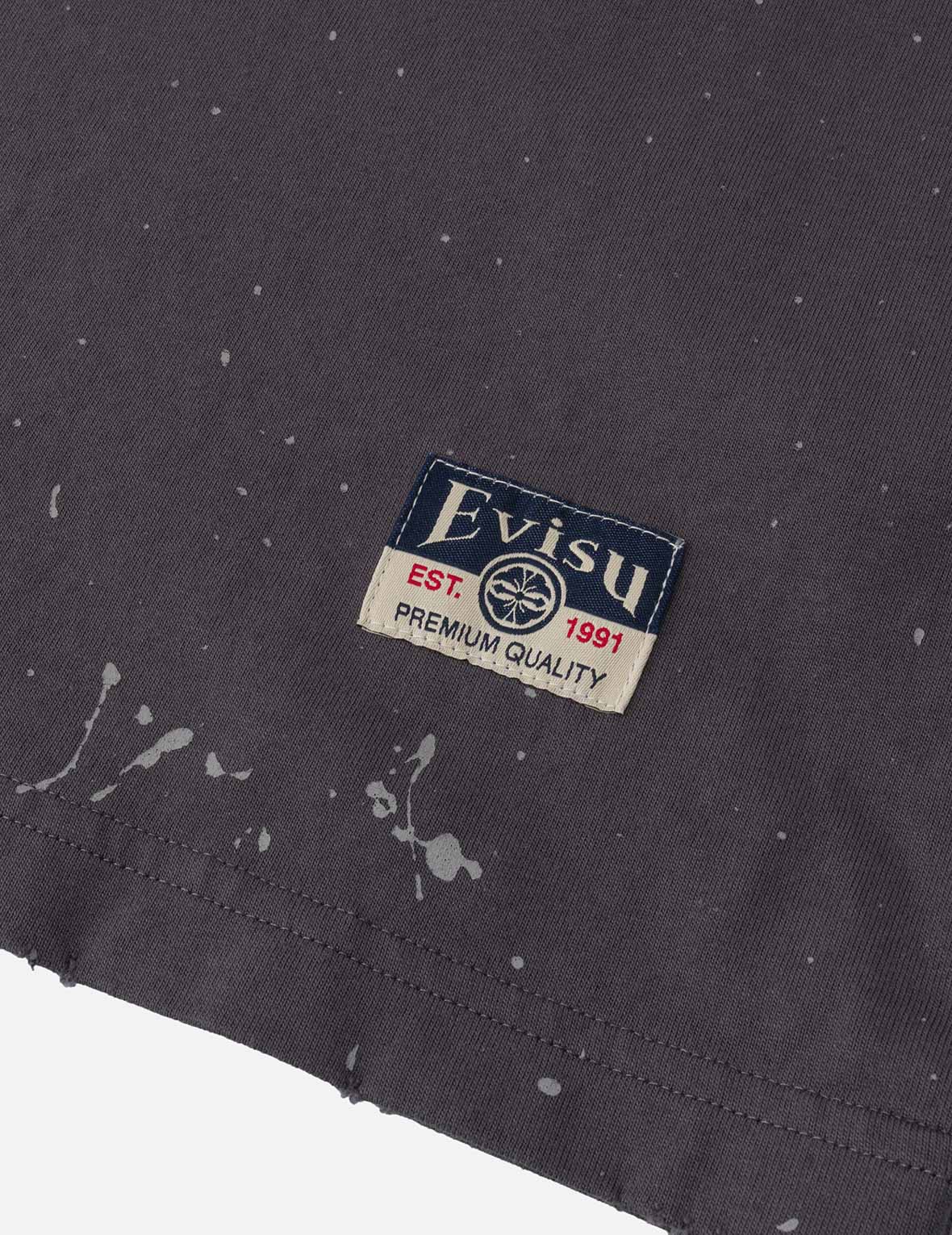 商標及海鷗印花寬版休閒T恤