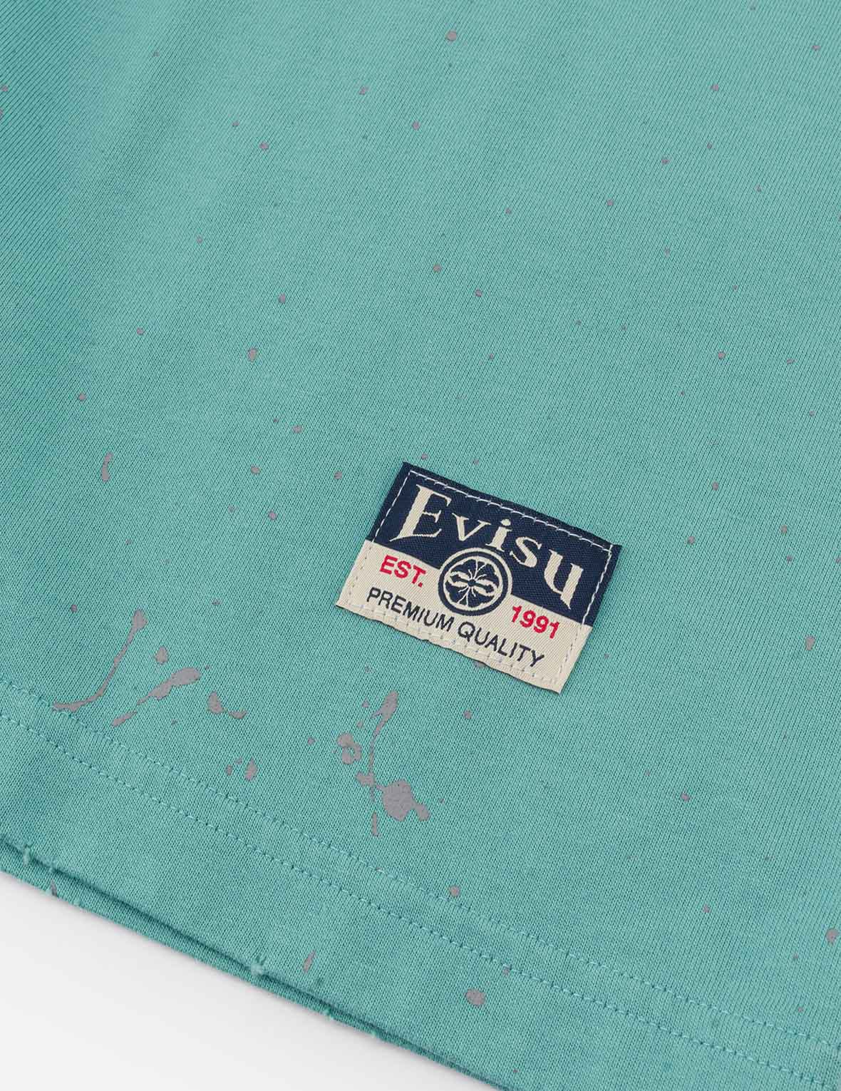 商標及海鷗印花寬版休閒T恤