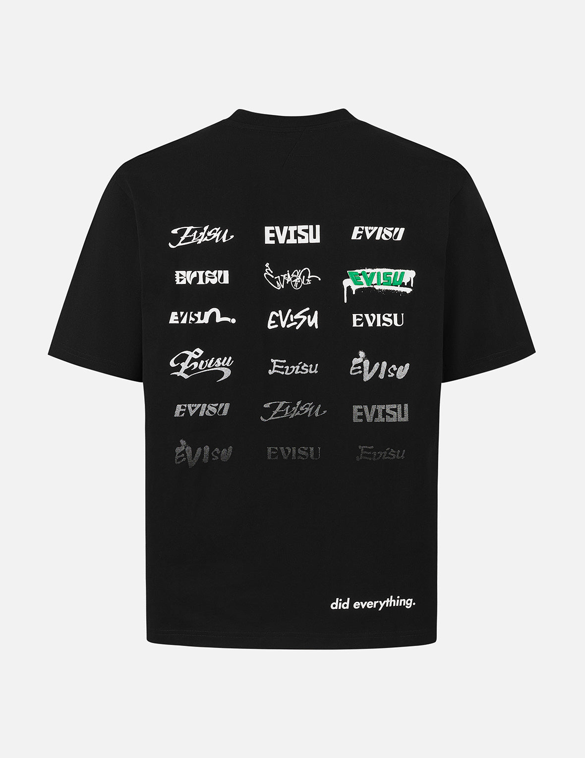 Logo and Slogan Print Regular Fit T-shirt