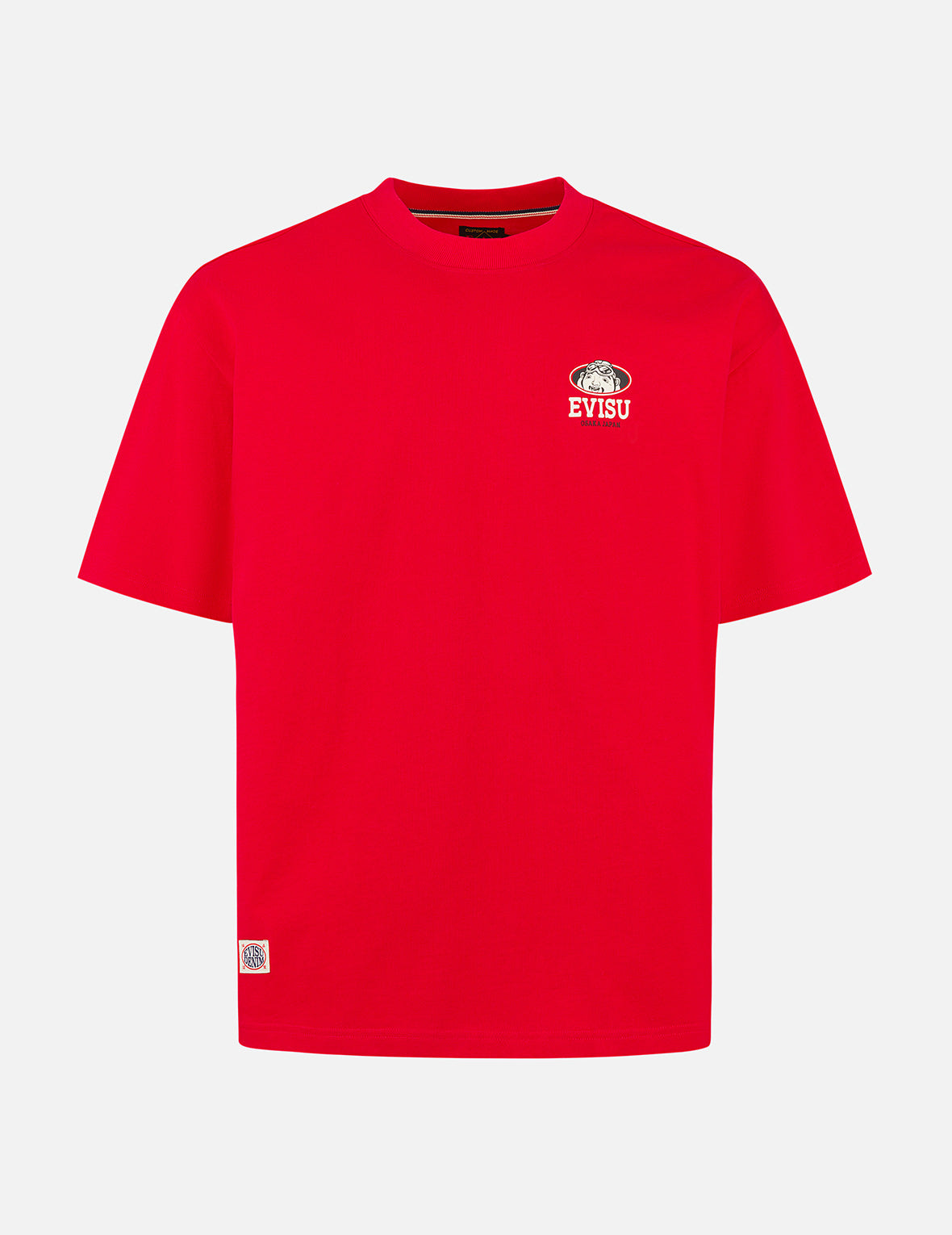 帆繩扭紋和大M船錨印花寬版休閒T恤