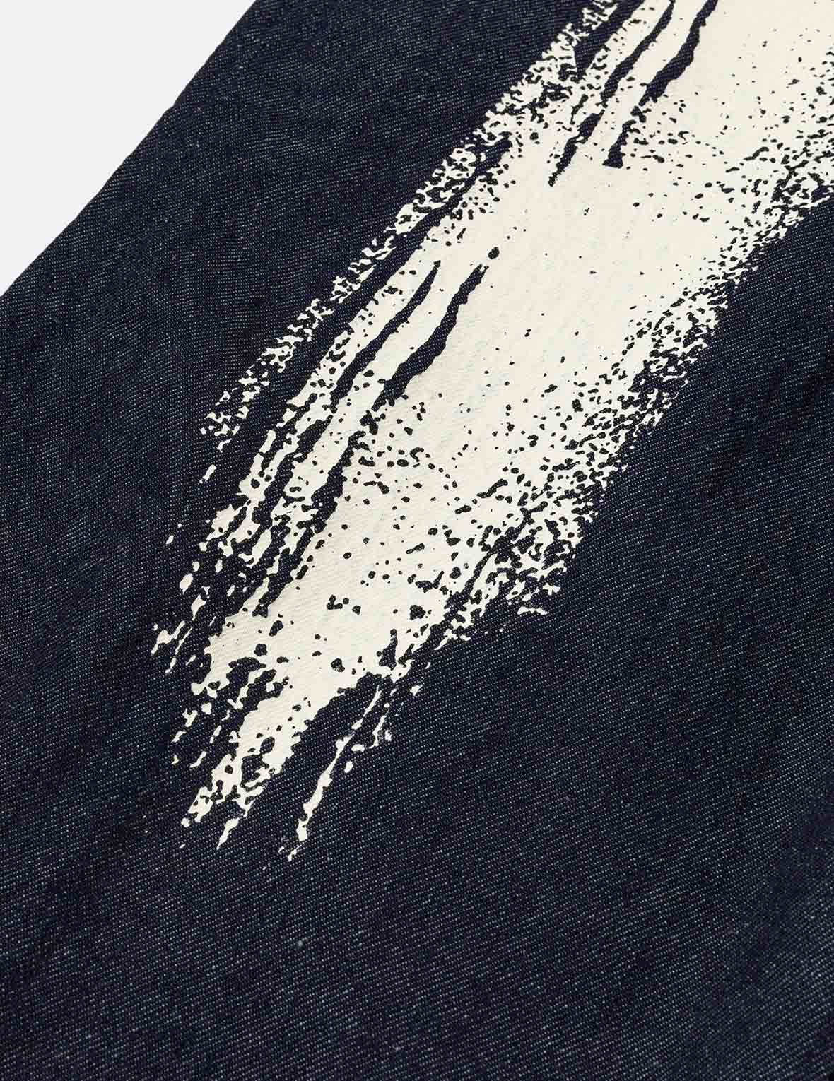 大M藝術筆觸牛仔褲 #2030