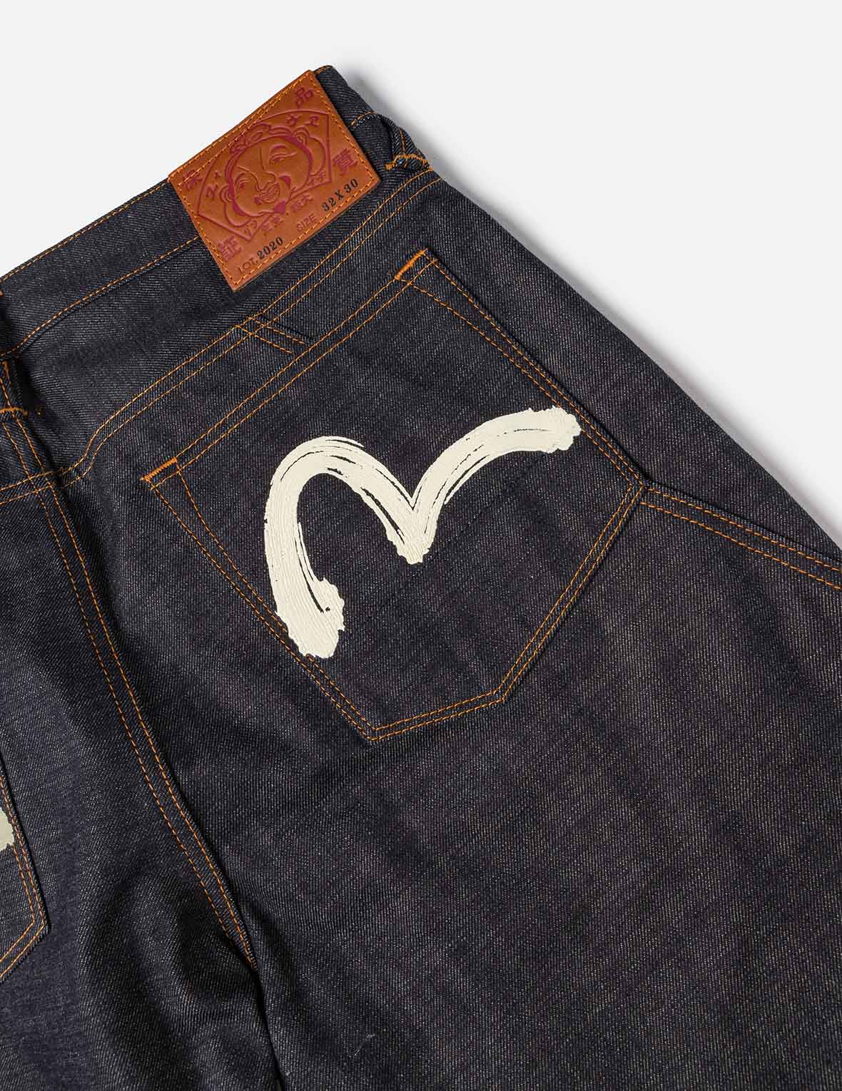海鷗藝術筆觸牛仔褲 #2020