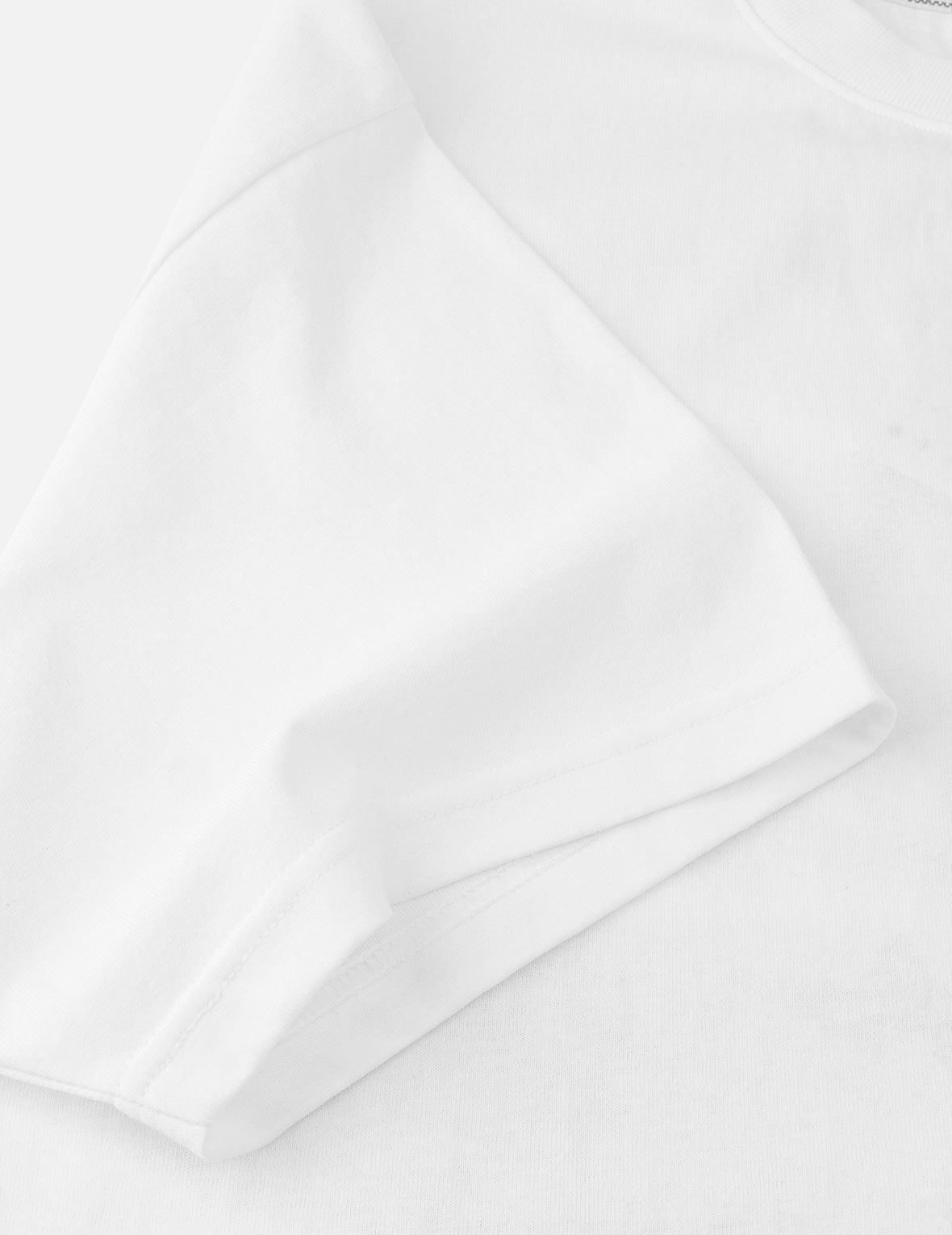 Multi-Pocket Foil Print T-Shirt