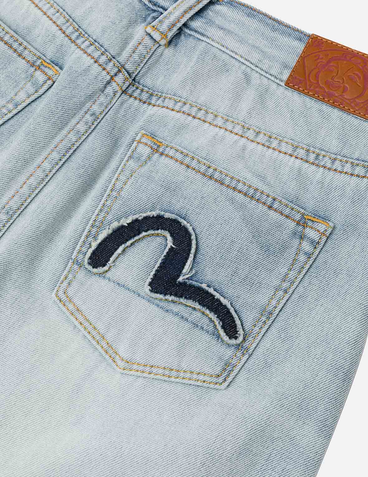 洗水解構海鷗時尚版型牛仔中裙