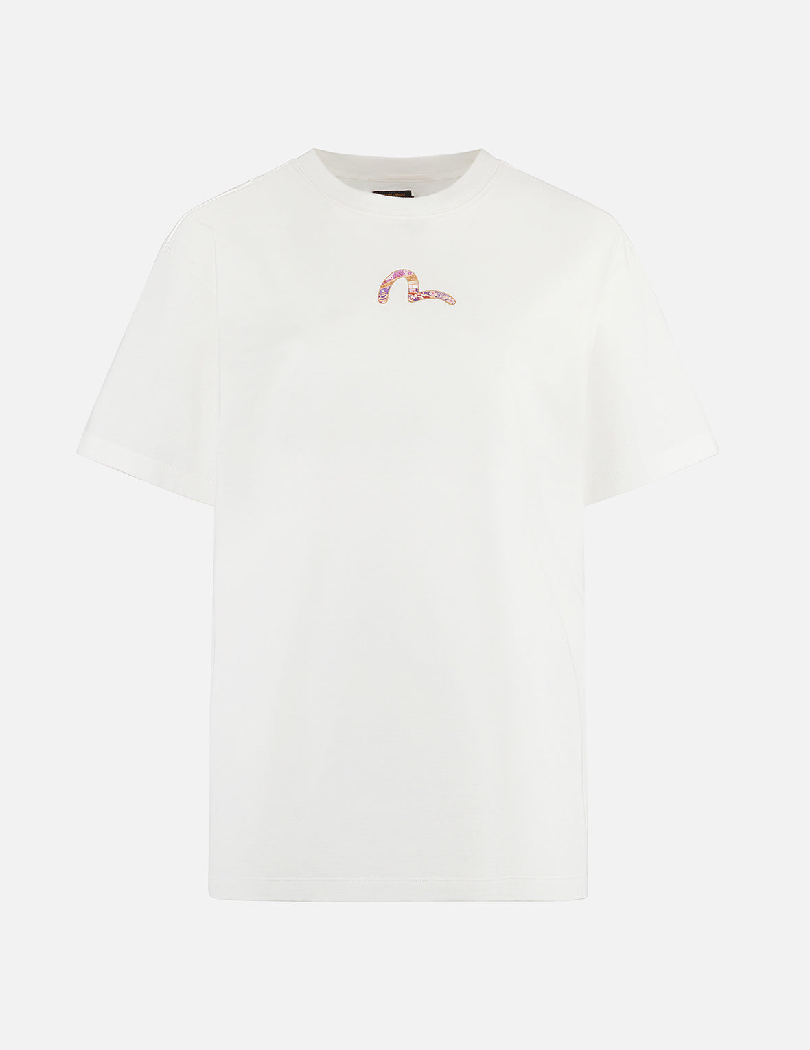 玉蘭花和繩結大M印花男友款T恤