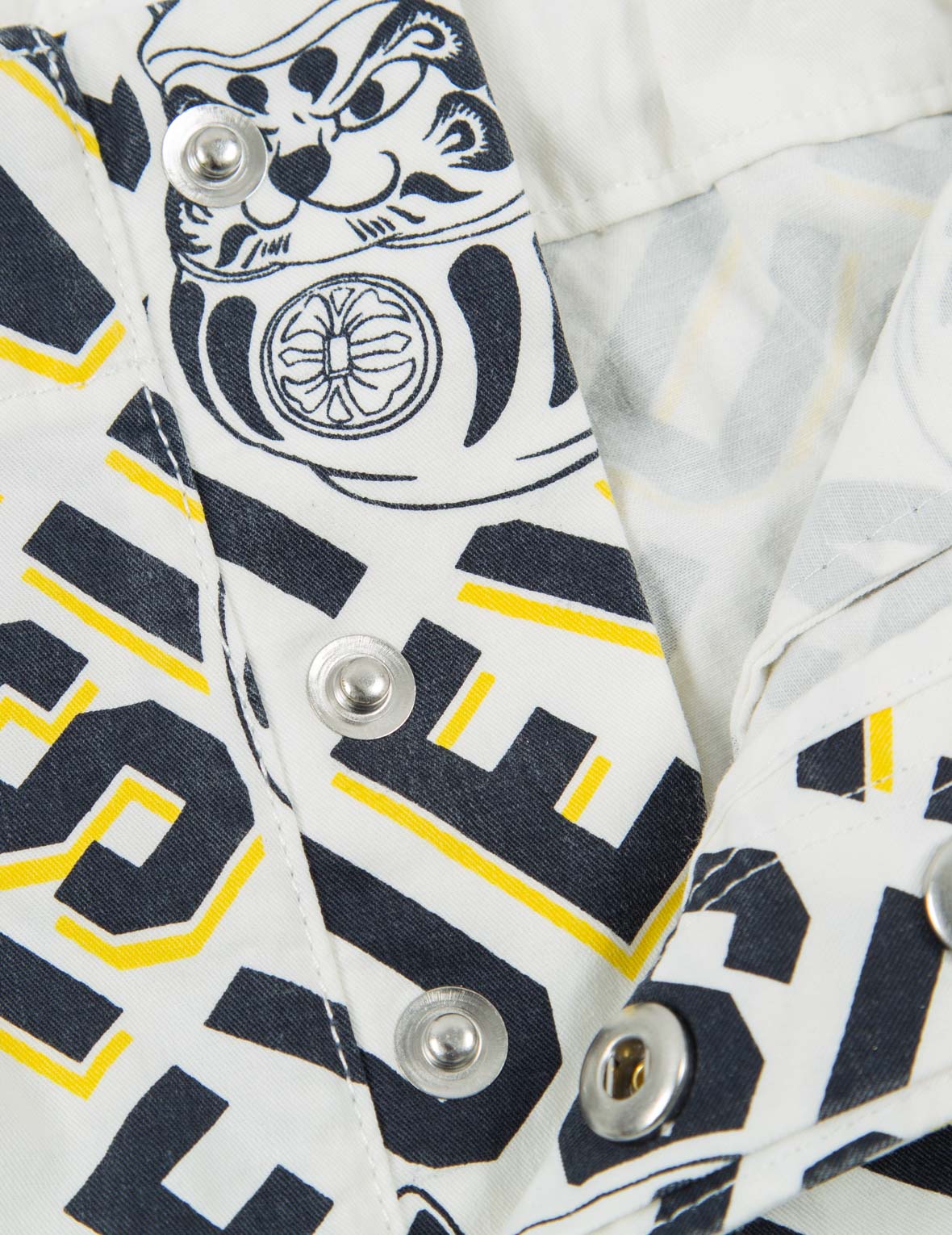 Allover Logo and Daruma Buddies Shorts