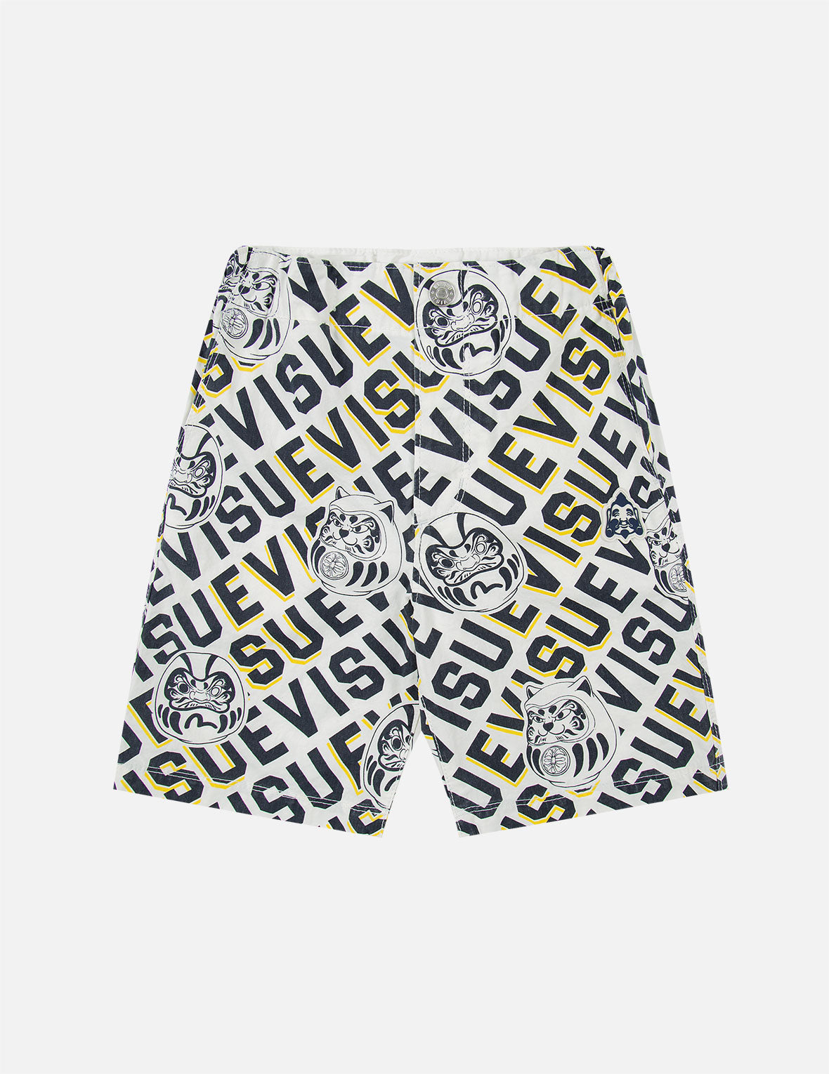 Allover Logo and Daruma Buddies Shorts