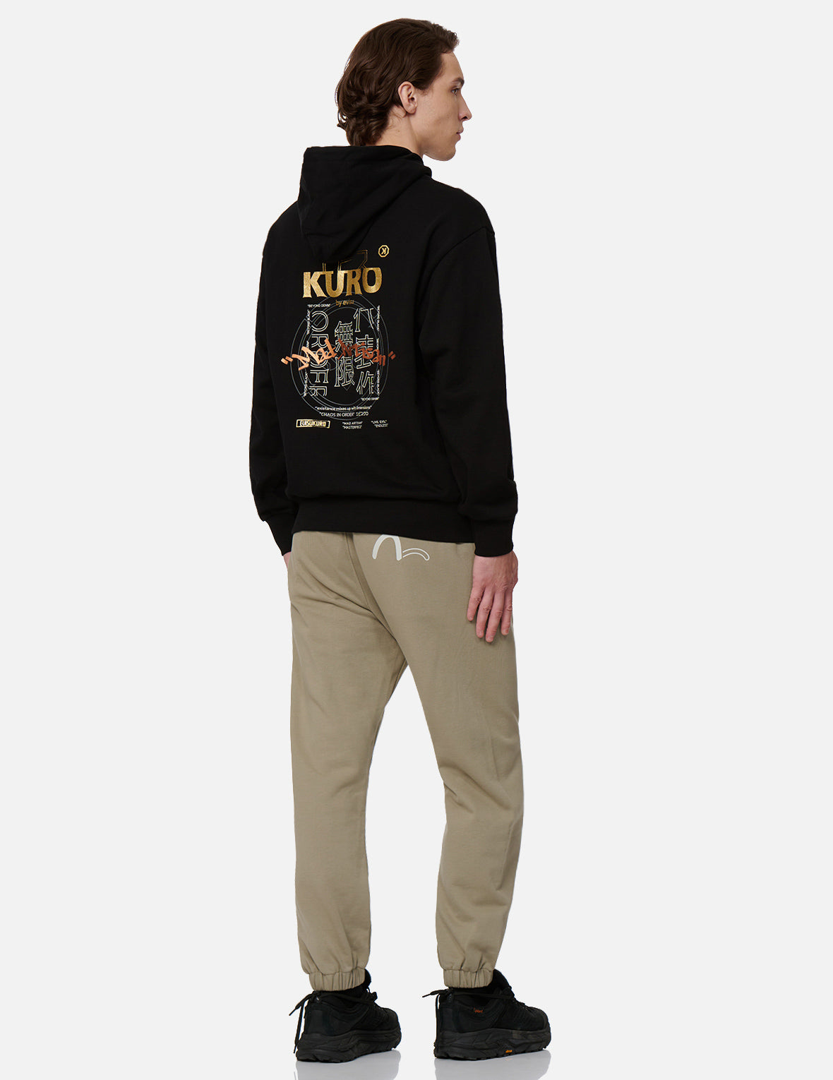 Logo及Slogan印花運動褲