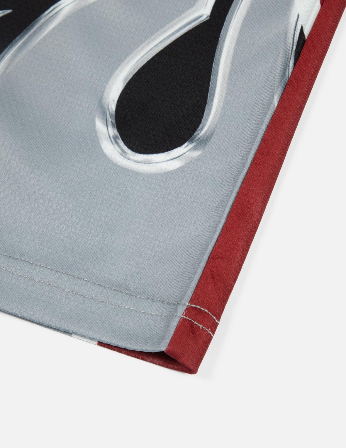 Chrome Fire and Multi-Logo Regular Fit Long-Sleeve Racing T-Shirt