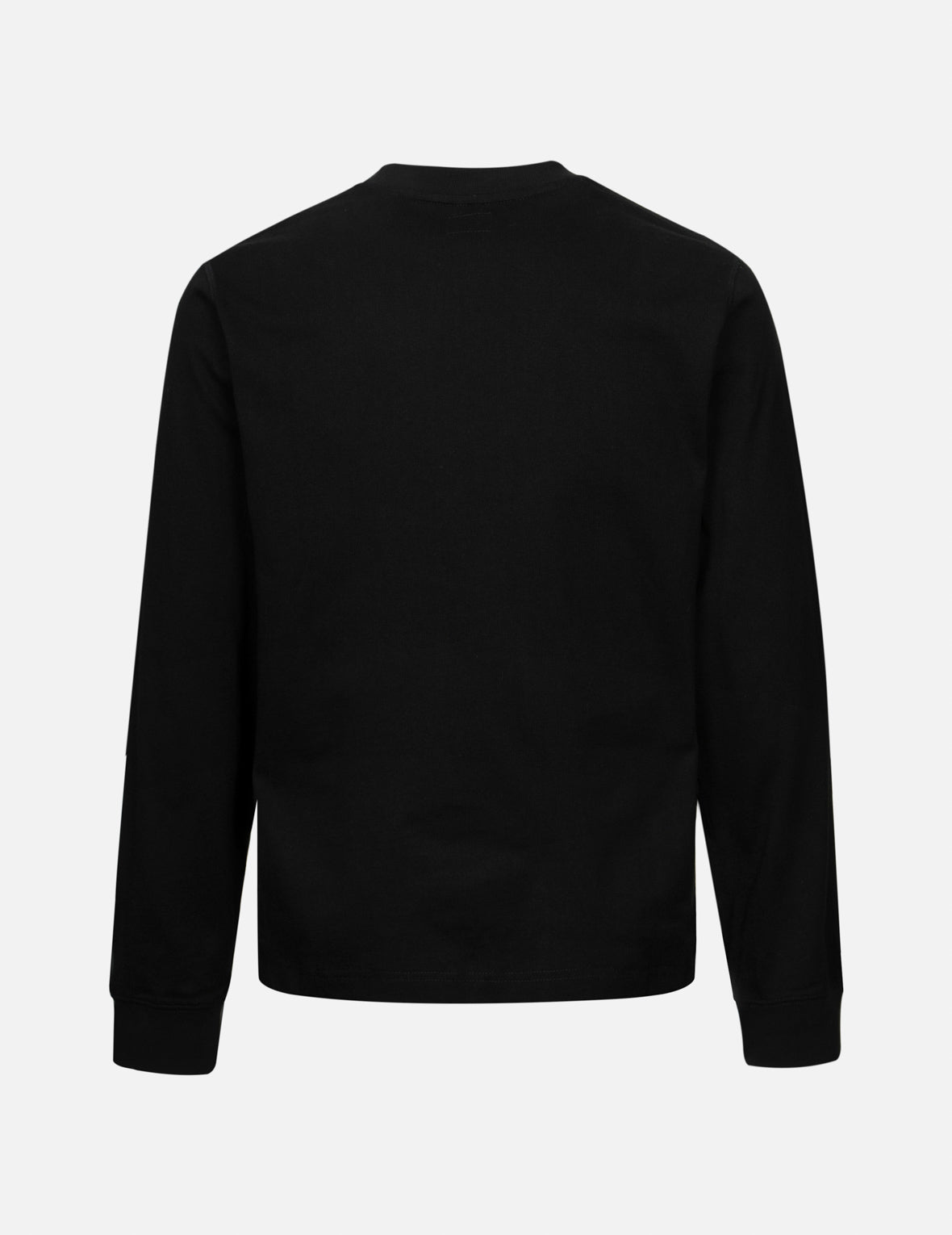 海鷗織錦貼布常規版型長袖T恤