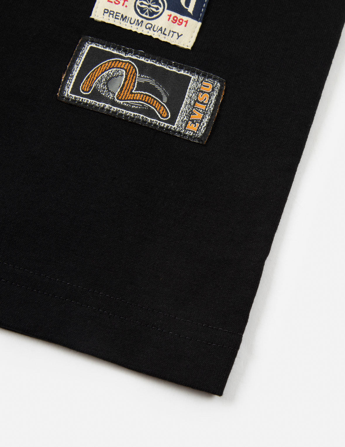 信樂狸和達摩印花常規版型T恤