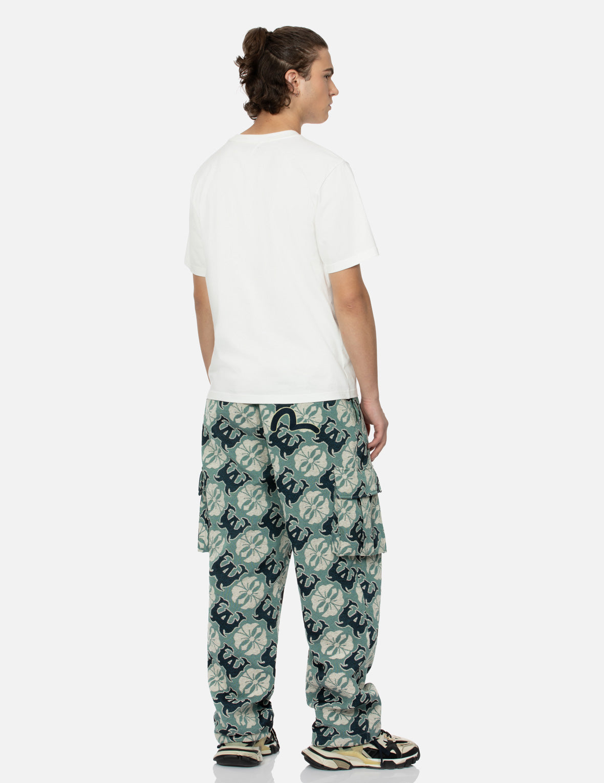 信樂狸和達摩印花常規版型T恤