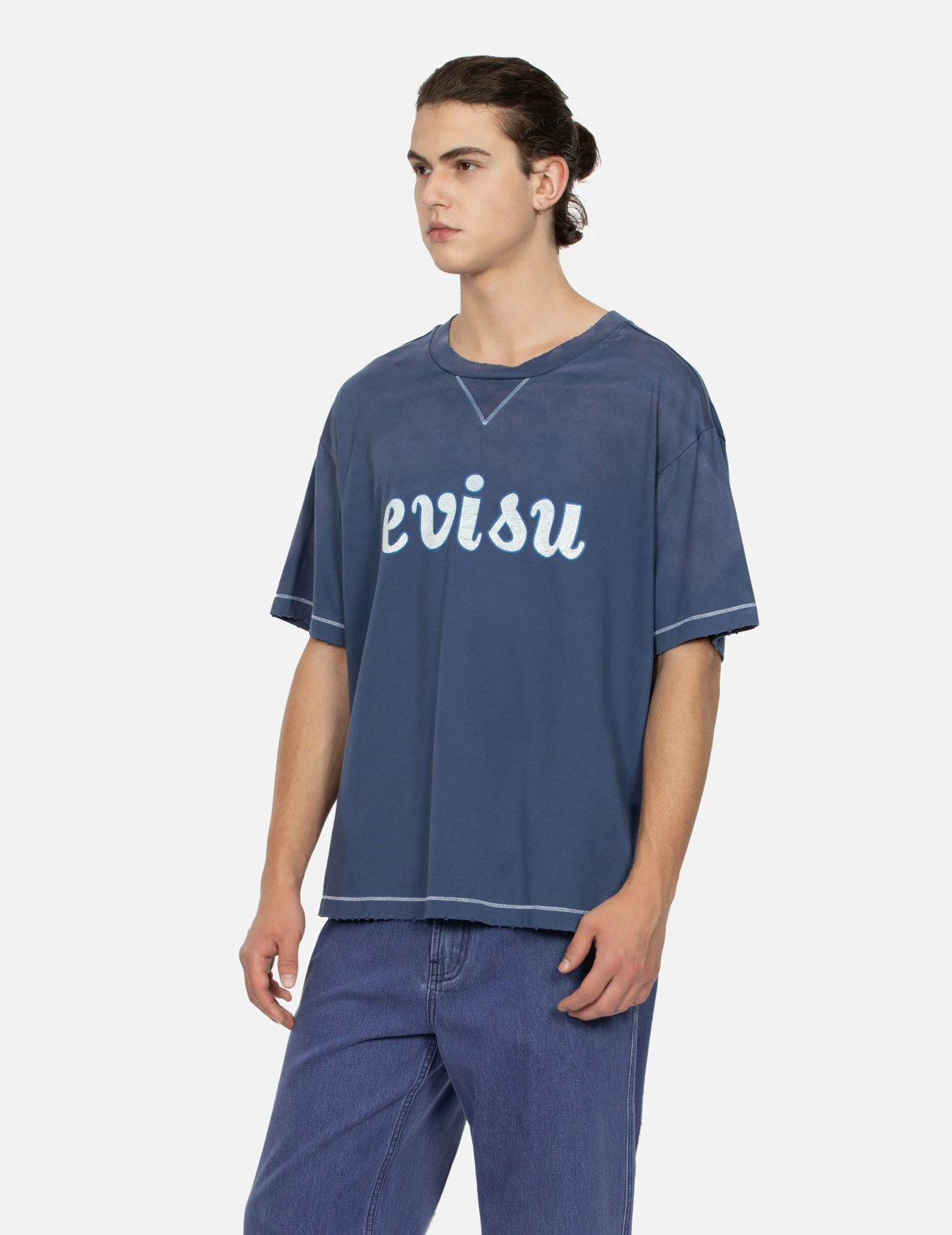 商標印花寬鬆版型T恤