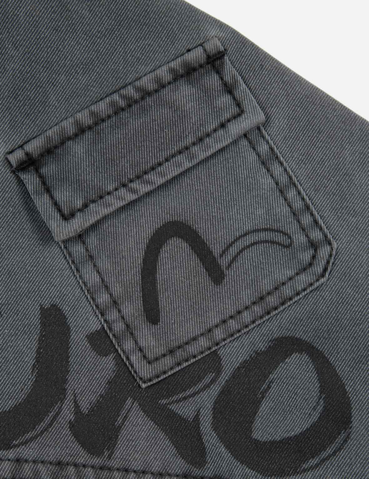 多口袋超寬版工裝外套