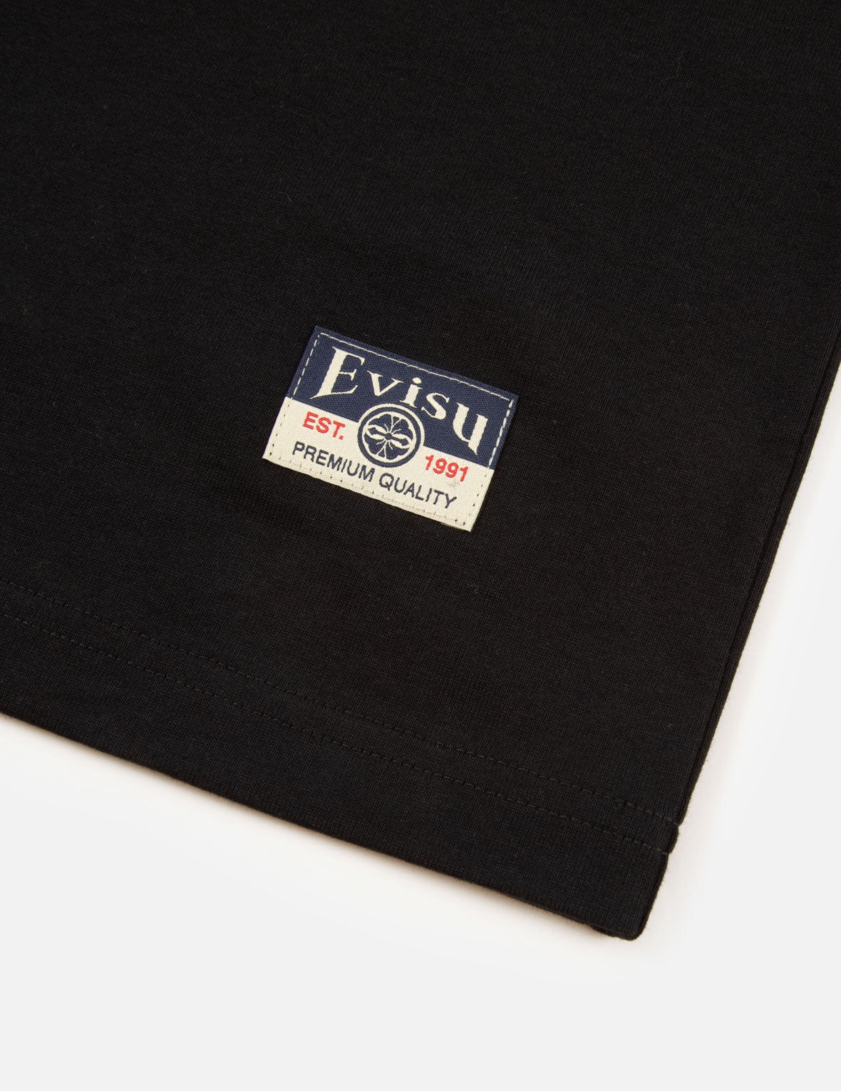 玩樂佛頭與重疊海鷗大M印花常規版型T恤