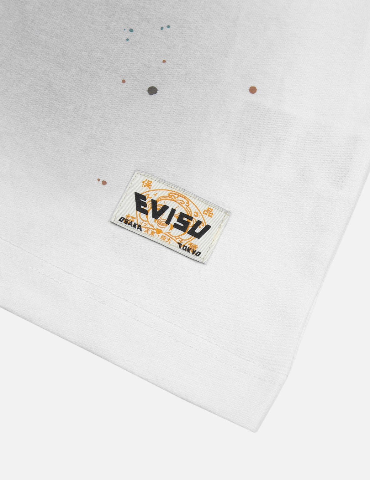 Logo Embroidery and Multi-print Loose Fit T-shirt