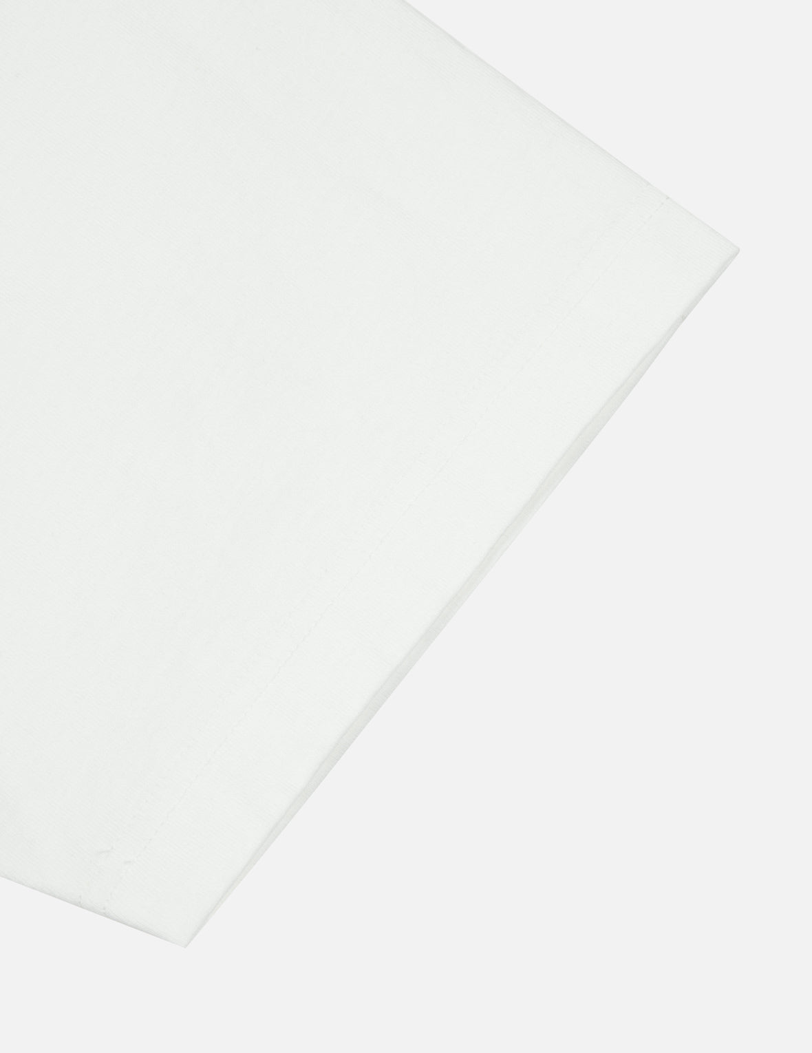 發泡線跡家花和海鷗大M印花寬版T恤