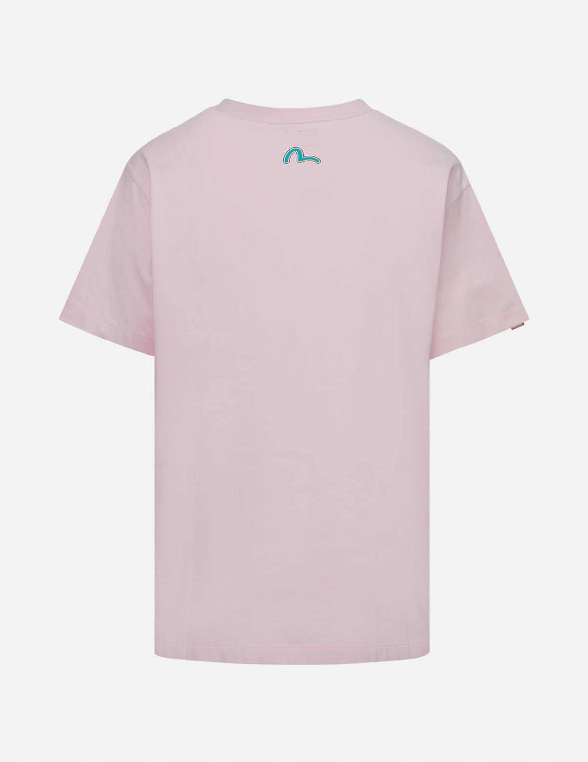 Logo Print and Fortune Cat Embroidery Badge Boyfriend T-shirt