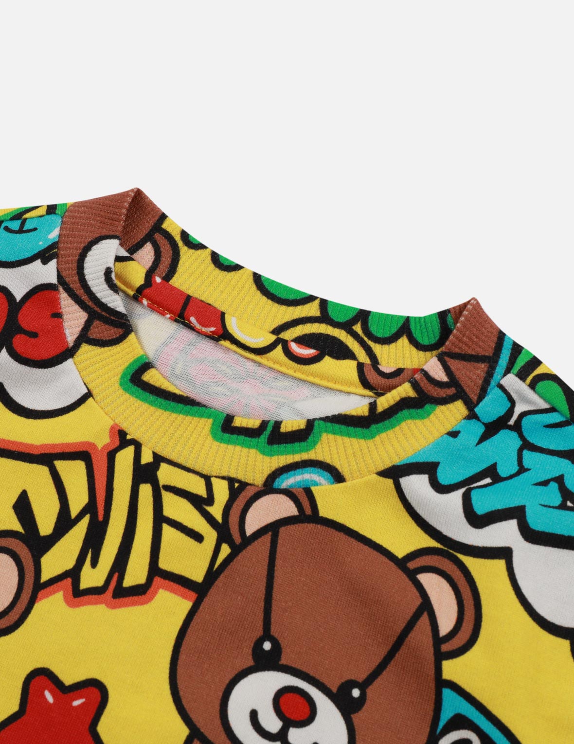 塗鴉風多重印花常規版型T恤