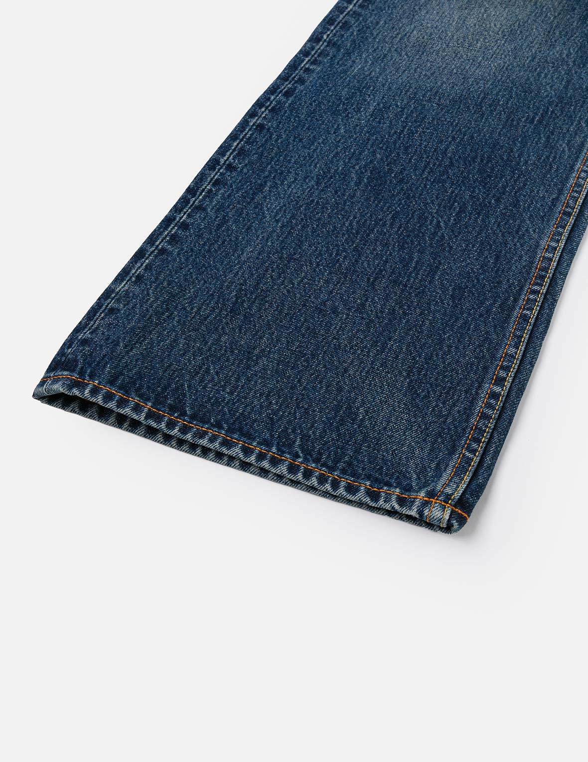 Distressed Seagull Print Regular Fit Denim Jeans