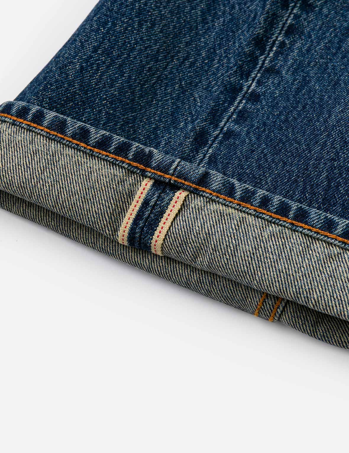 Distressed Seagull Print Regular Fit Denim Jeans