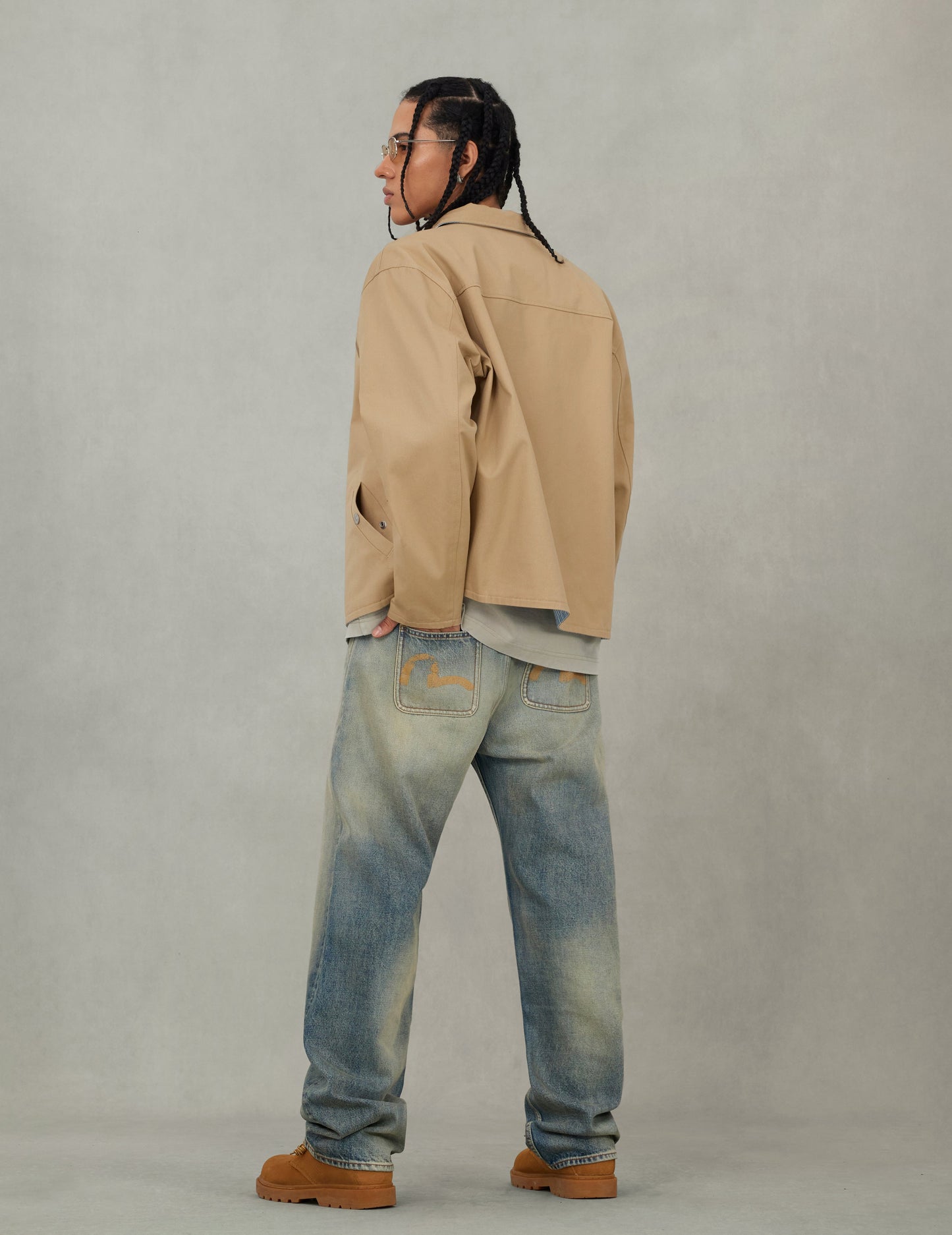 Reversible Regular Fit Work Jacket