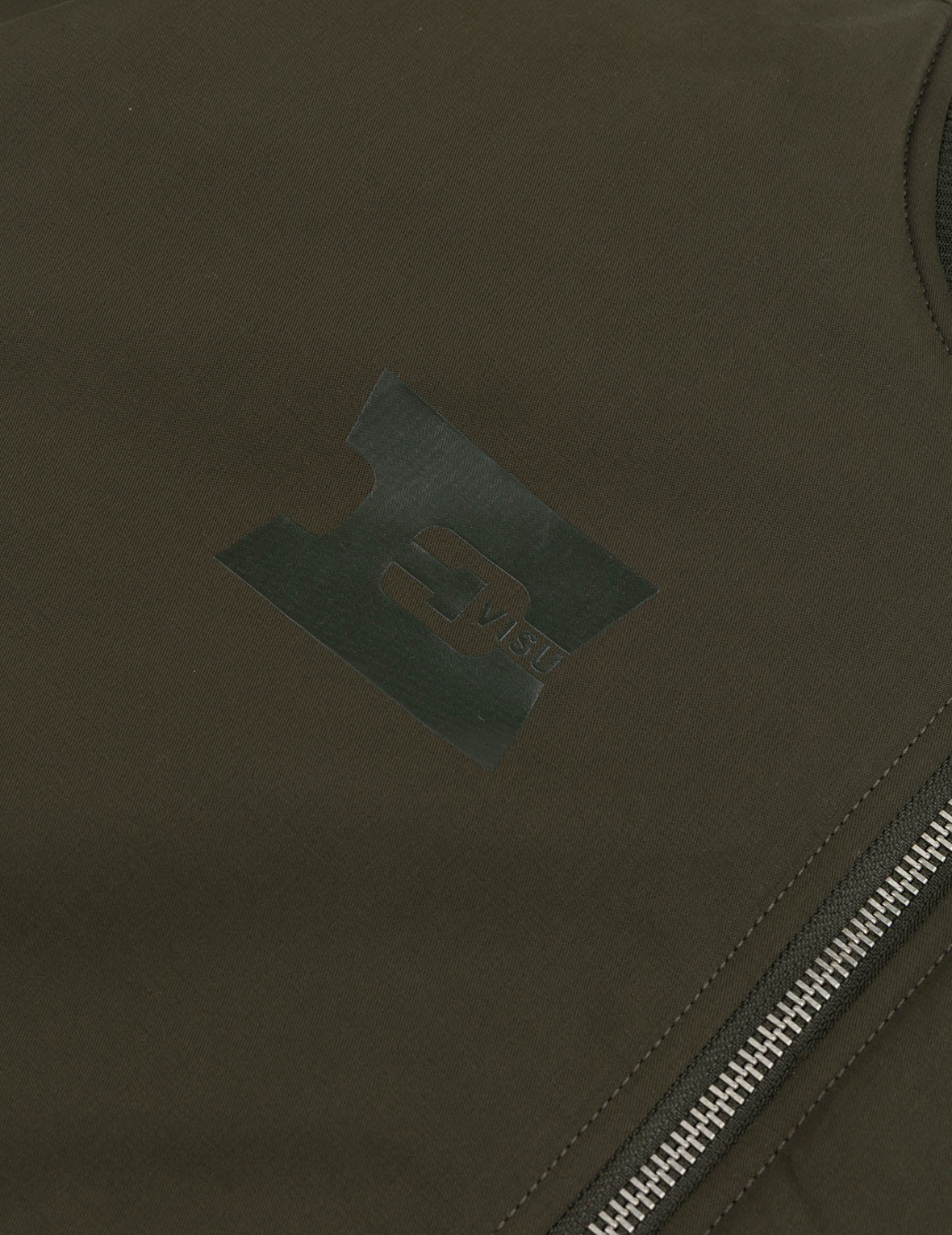 E and Seagull Appliqué Print Regular Fit Bomber Jacket