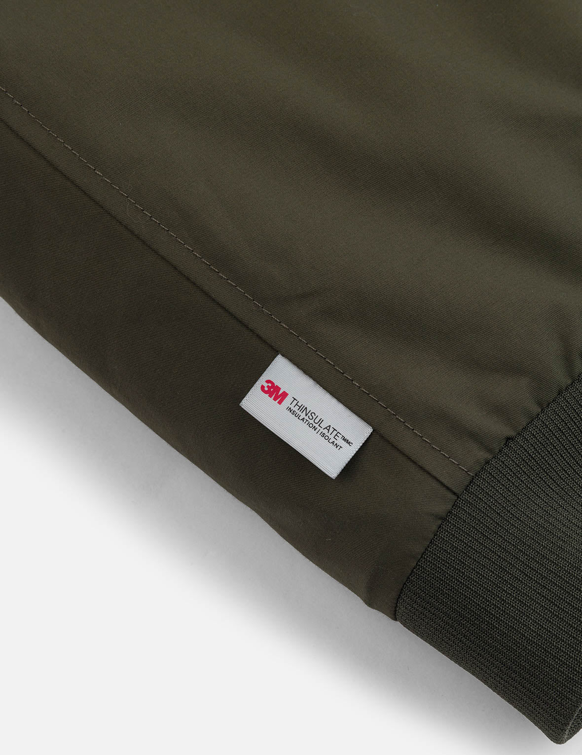 E and Seagull Appliqué Print Regular Fit Bomber Jacket