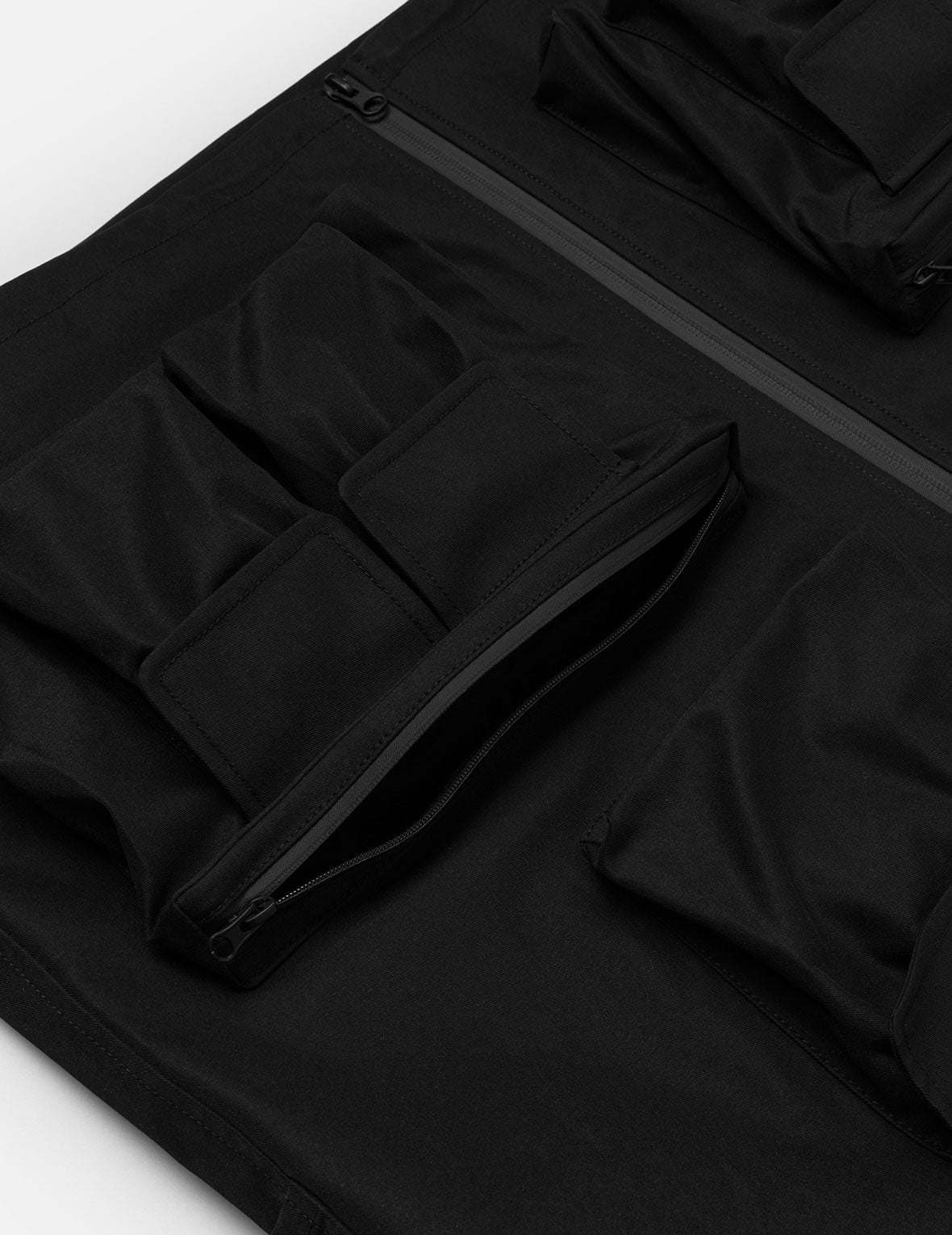 Multi-Pocket Regular Fit Outdoor Jacket with Detachable Hood