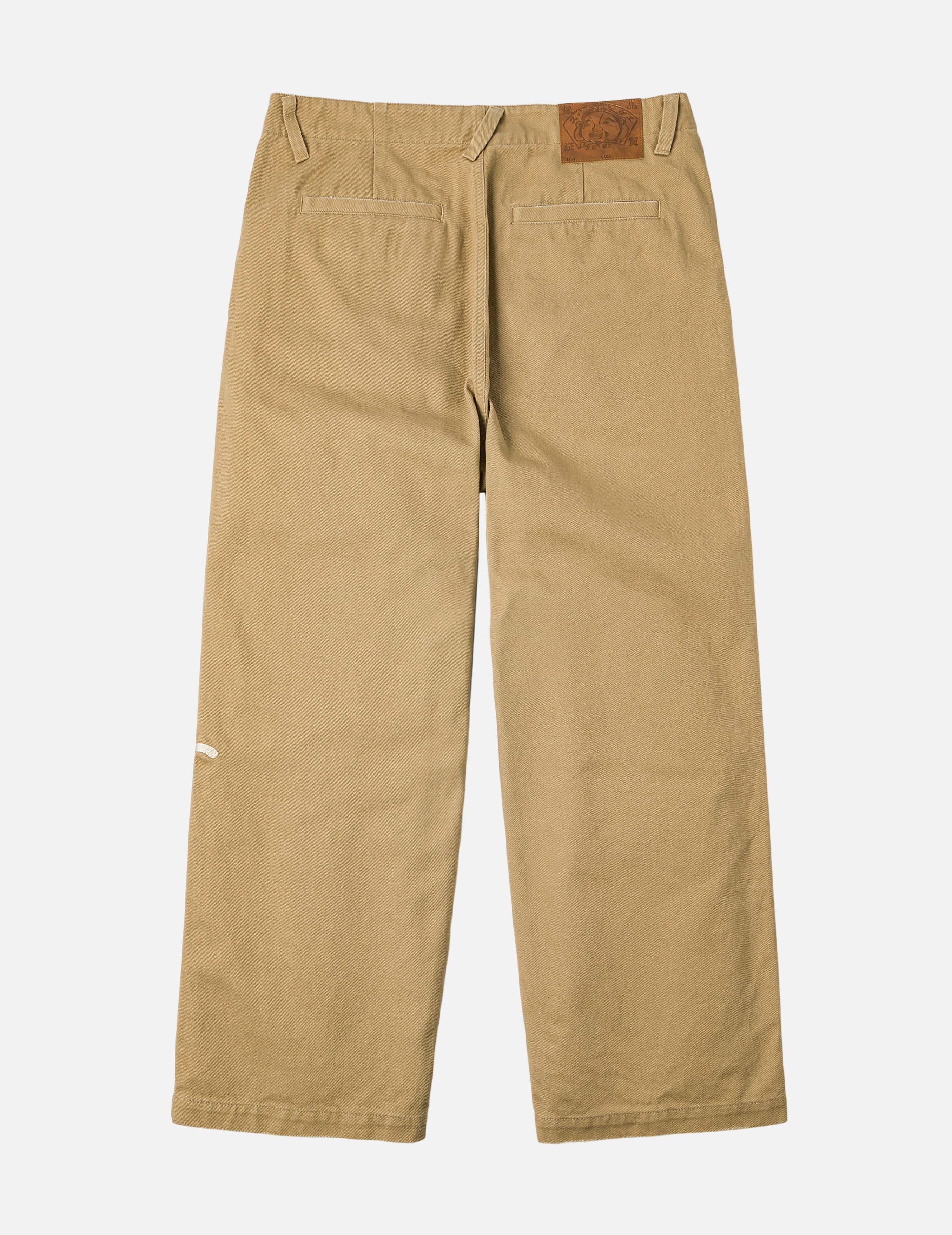 海鷗刺繡常規版型休閒褲