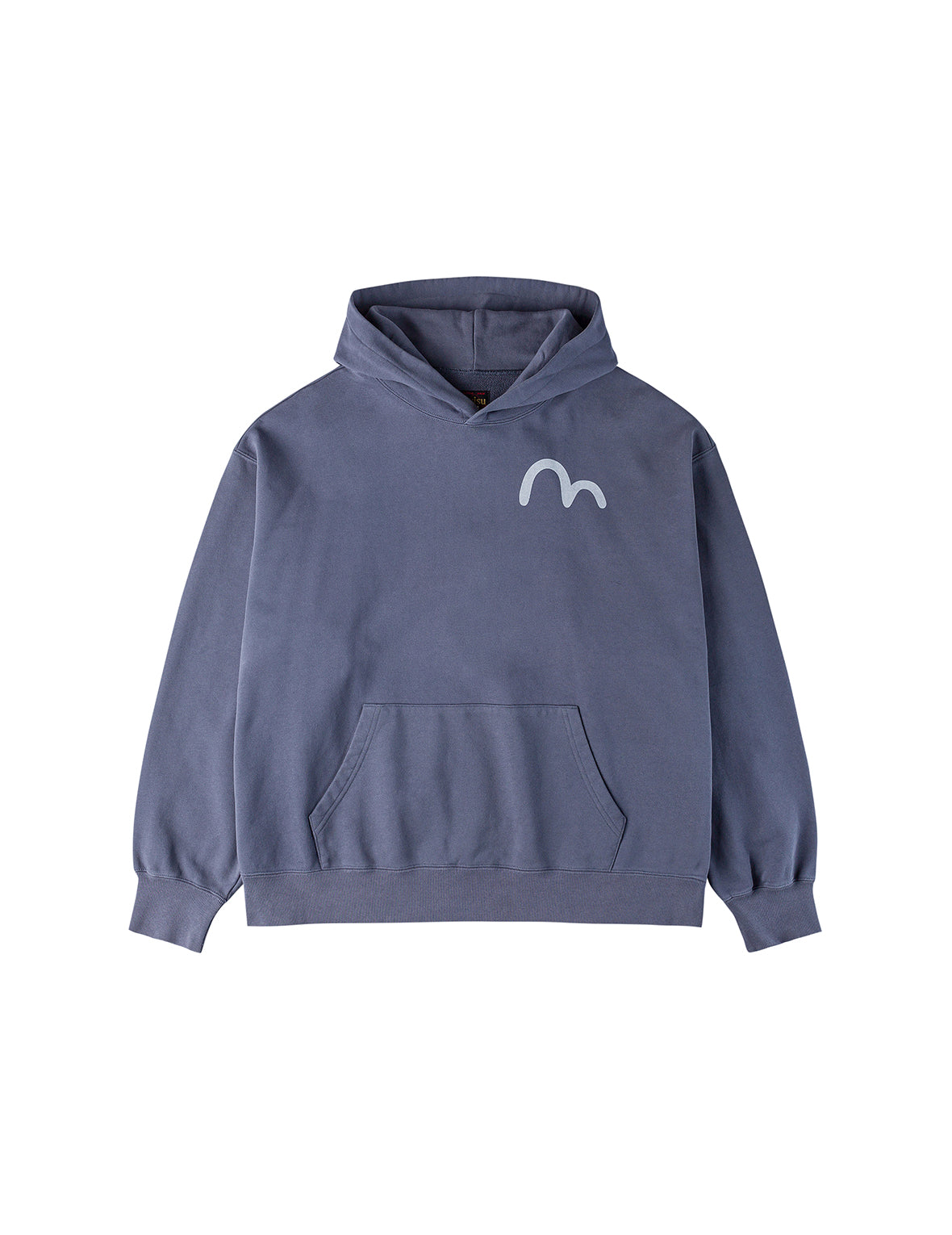 American Ebisu and Seagull Print Relax Fit Hoodie