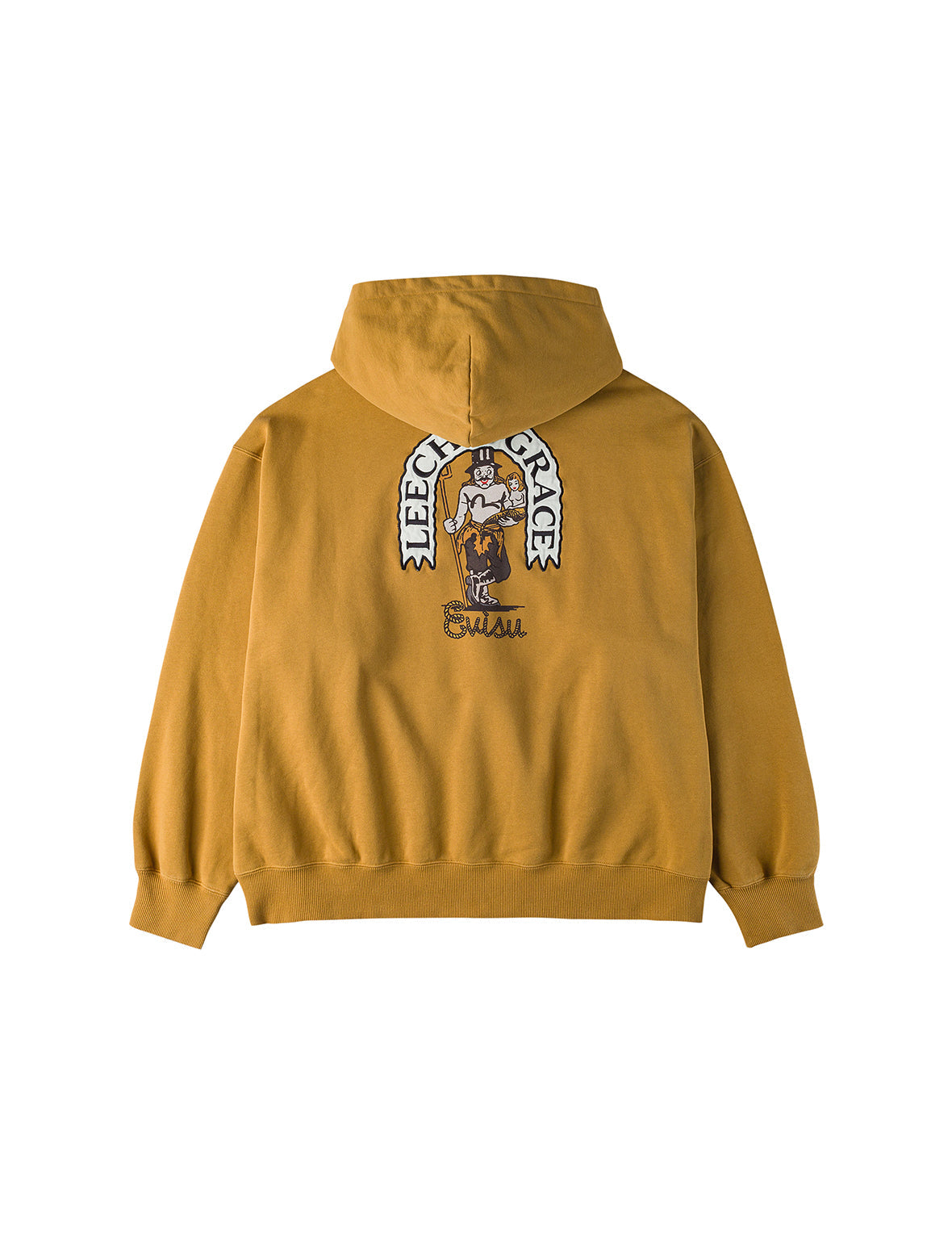 American Ebisu and Seagull Print Relax Fit Hoodie